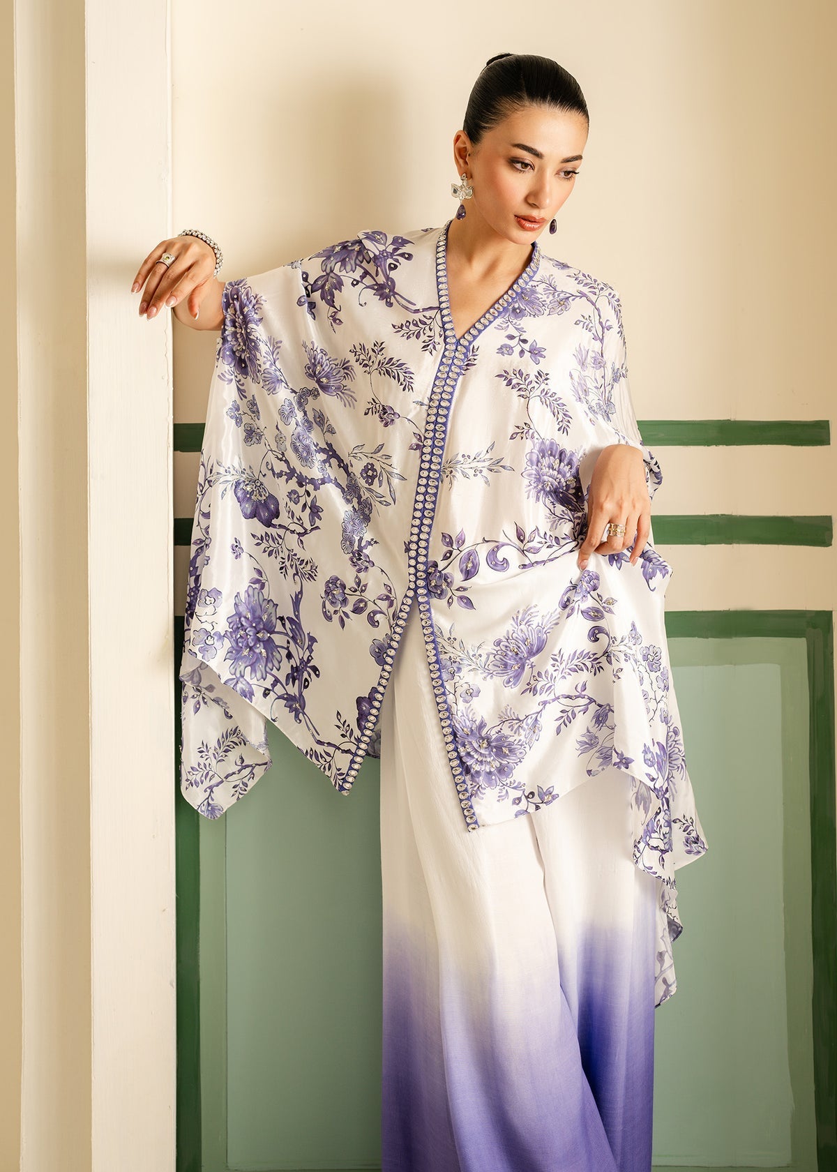 Mahgul | Nooreh Luxe | Indigo Breeze - Official Mahgul stockist in UK - Sakeena London