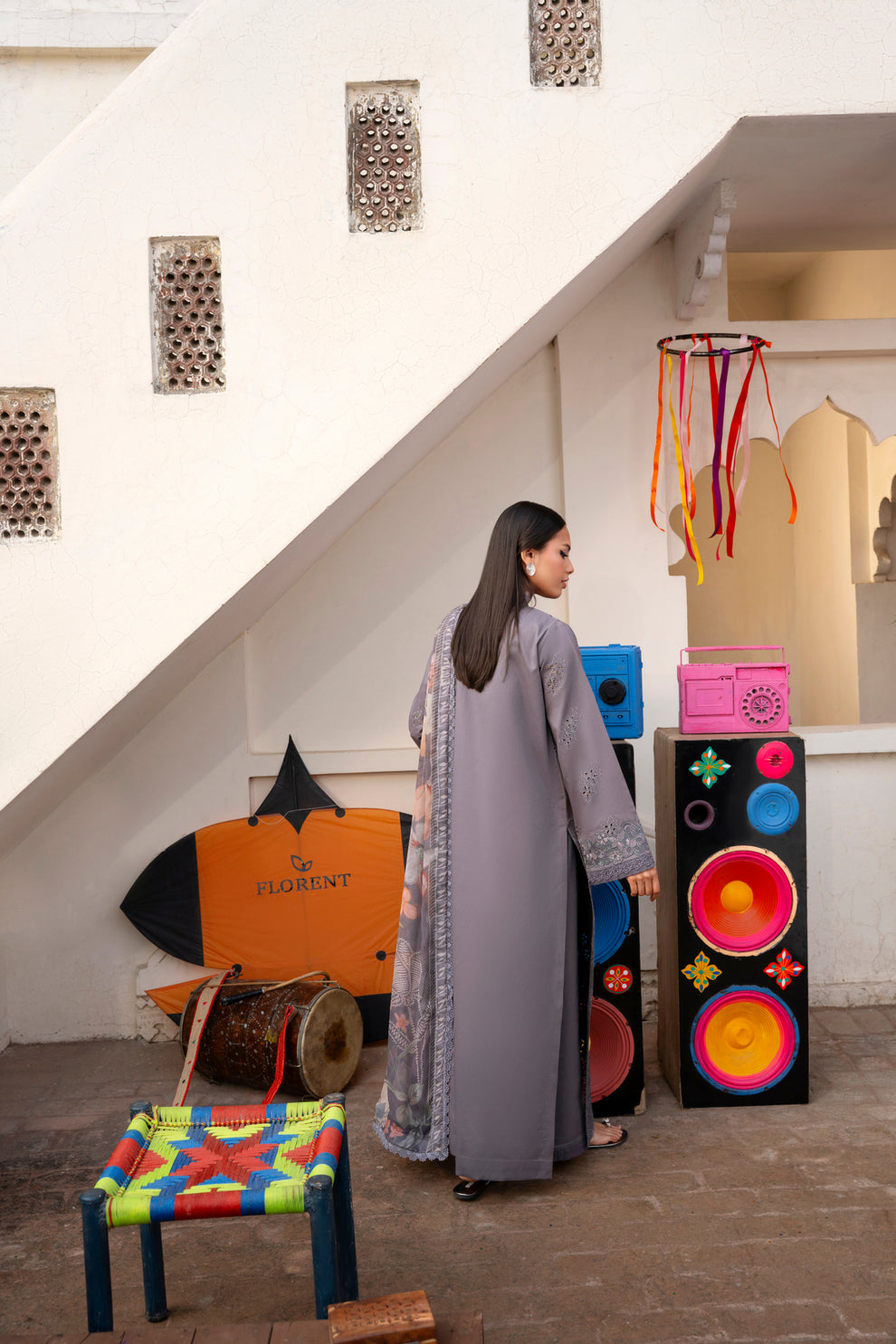 Florent | Basant Chikankari | FBC - 7B