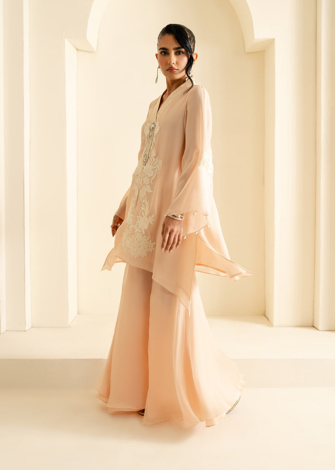 Mahgul | Nooreh Luxe | Blush Bloom - Official Mahgul stockist in UK - Sakeena London