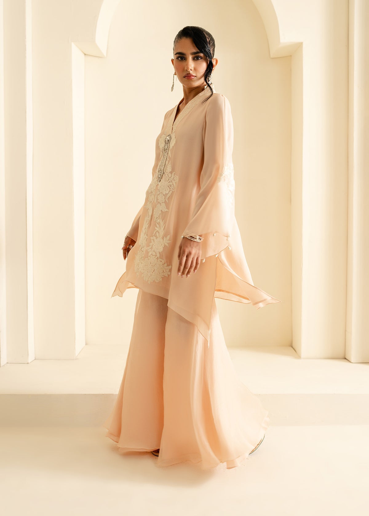 Mahgul | Nooreh Luxe | Blush Bloom - Official Mahgul stockist in UK - Sakeena London