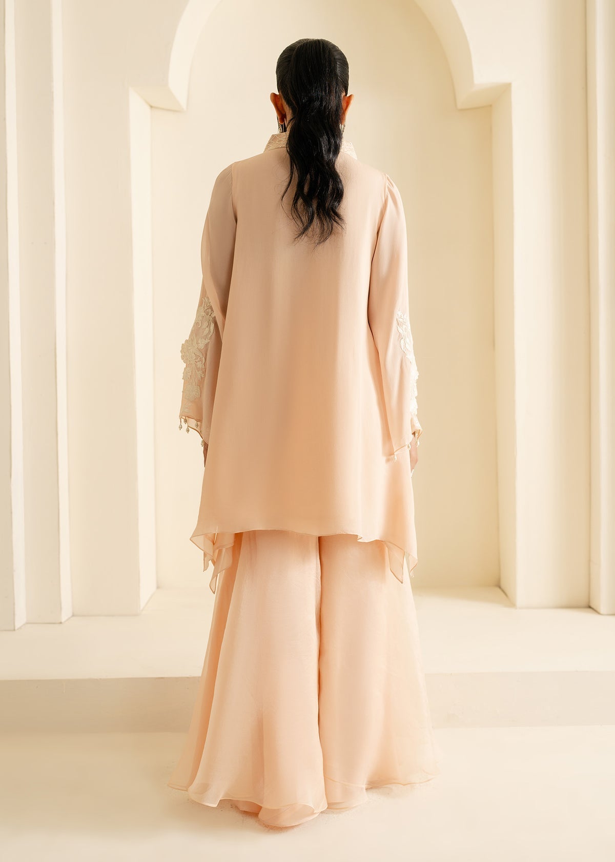 Mahgul | Nooreh Luxe | Blush Bloom - Official Mahgul stockist in UK - Sakeena London