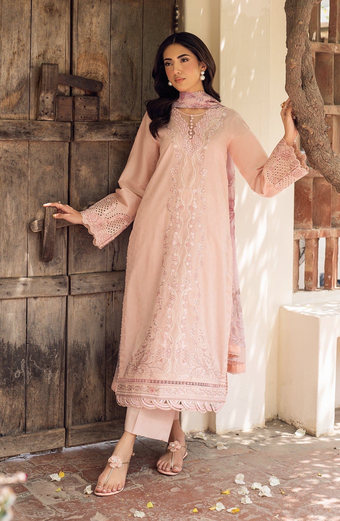 Zarif | Nura Textured Lawn 25 | VIYANA - Official Zarif stockist in UK - Sakeena London