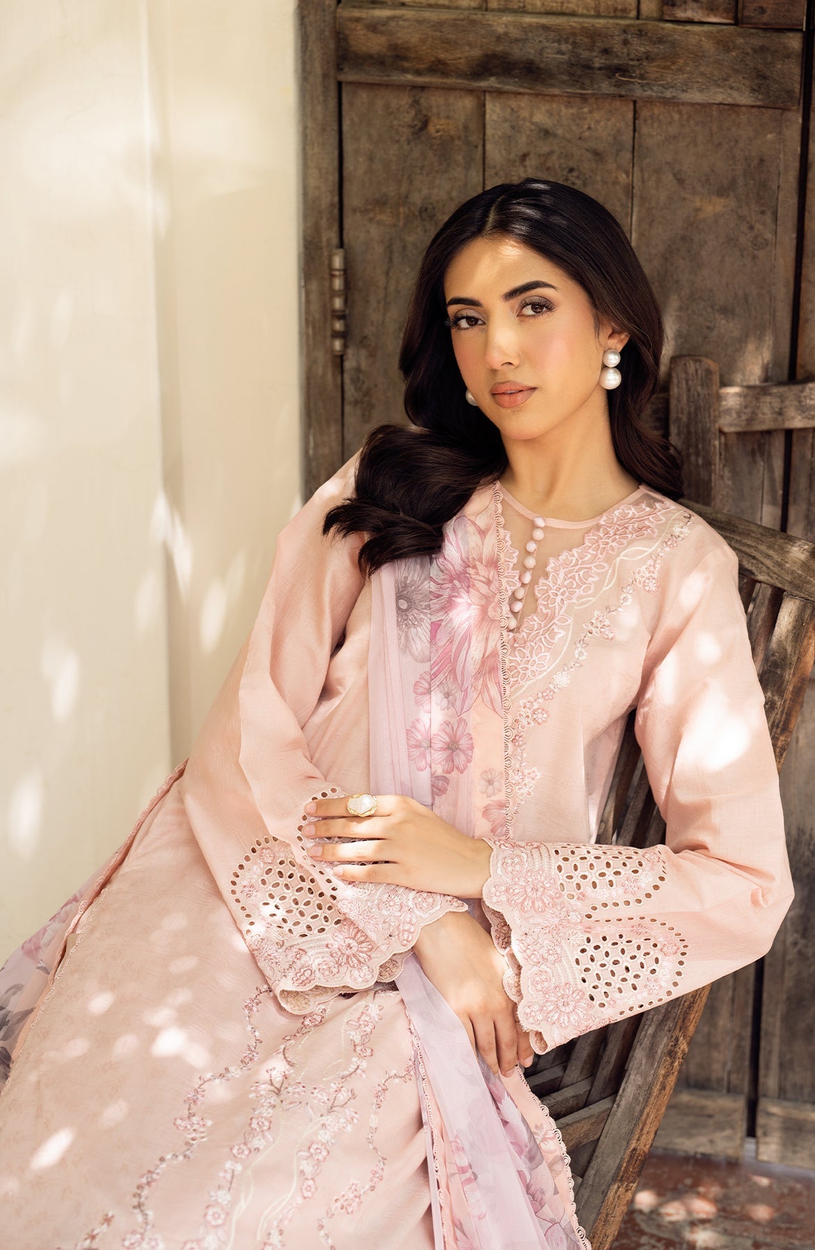 Zarif | Nura Textured Lawn 25 | VIYANA - Official Zarif stockist in UK - Sakeena London