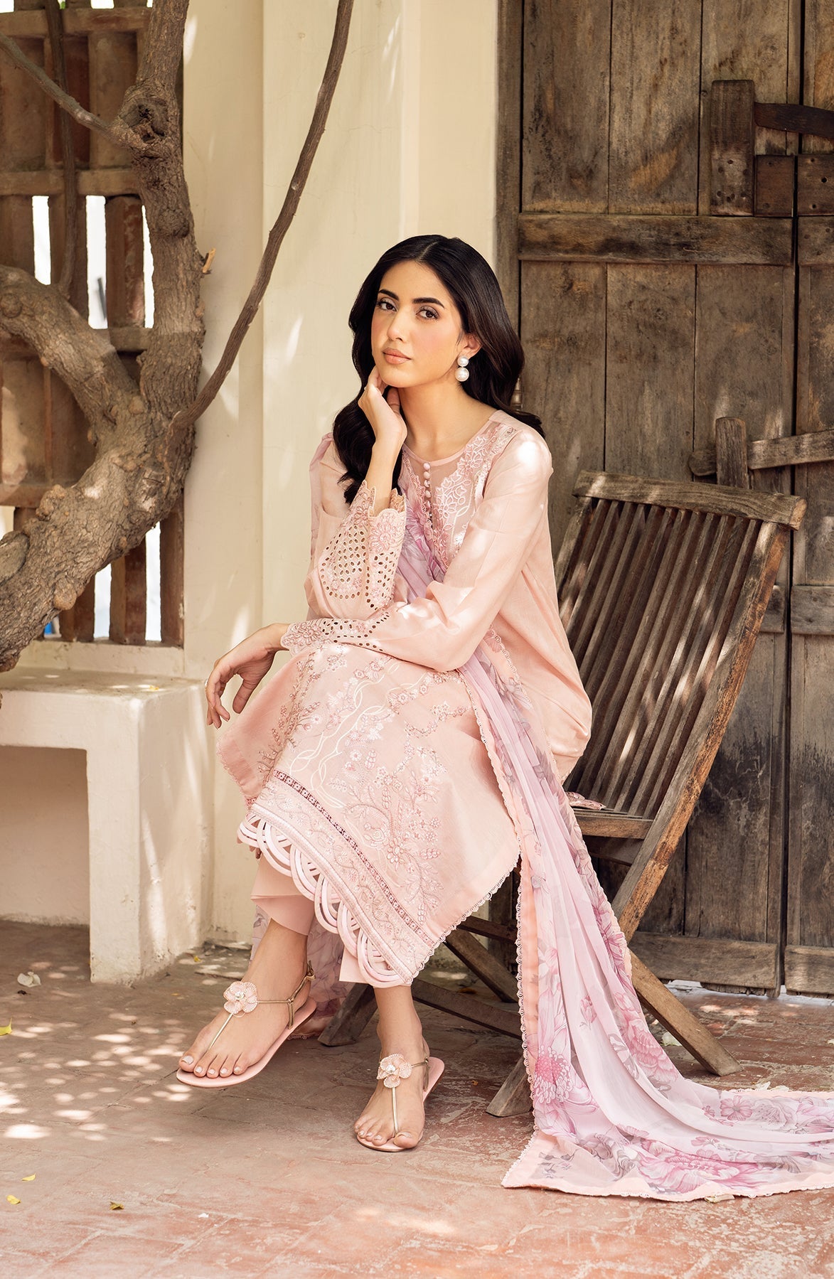 Zarif | Nura Textured Lawn 25 | VIYANA - Official Zarif stockist in UK - Sakeena London