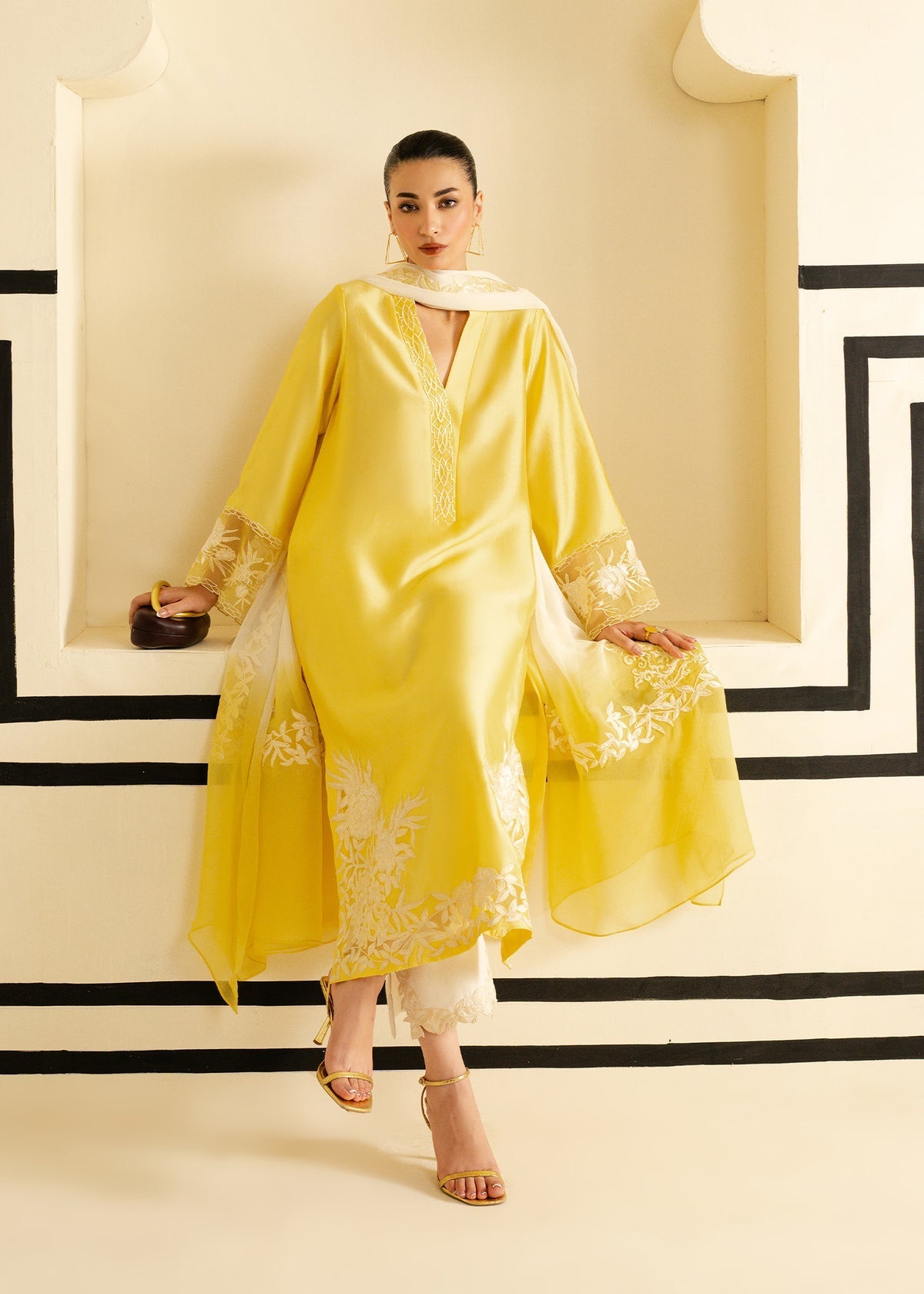 Mahgul | Nooreh Luxe | Sunlit Veil - Official Mahgul stockist in UK - Sakeena London