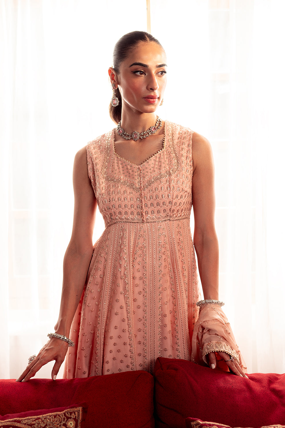 Neeshay | Dastaan Luxury Chiffon | Mehrbano - Official Neeshay stockist in UK - Sakeena London