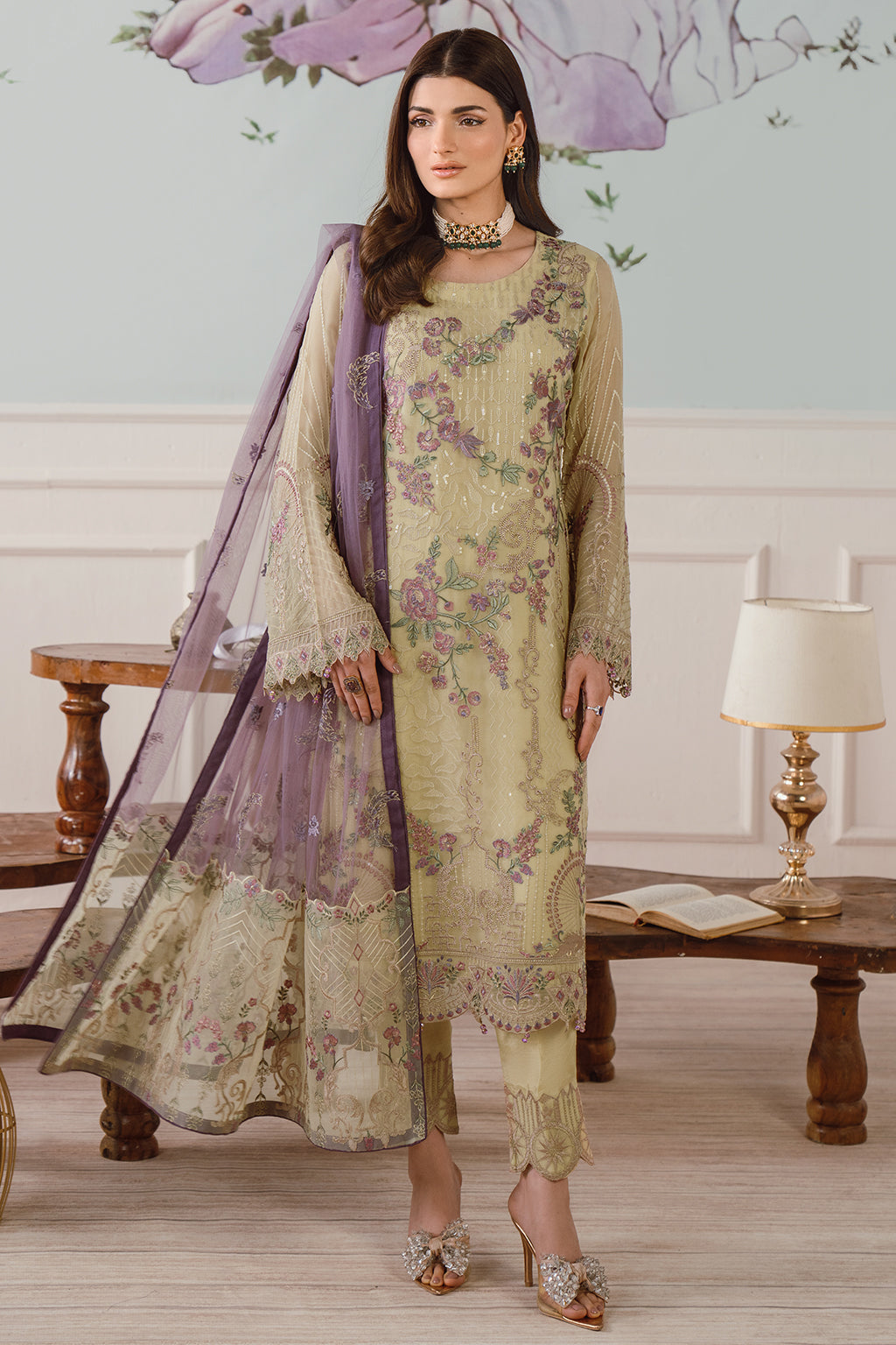 Ramsha | Ramsha Collection | F-2512 - Official Ramsha stockist in UK - Sakeena London