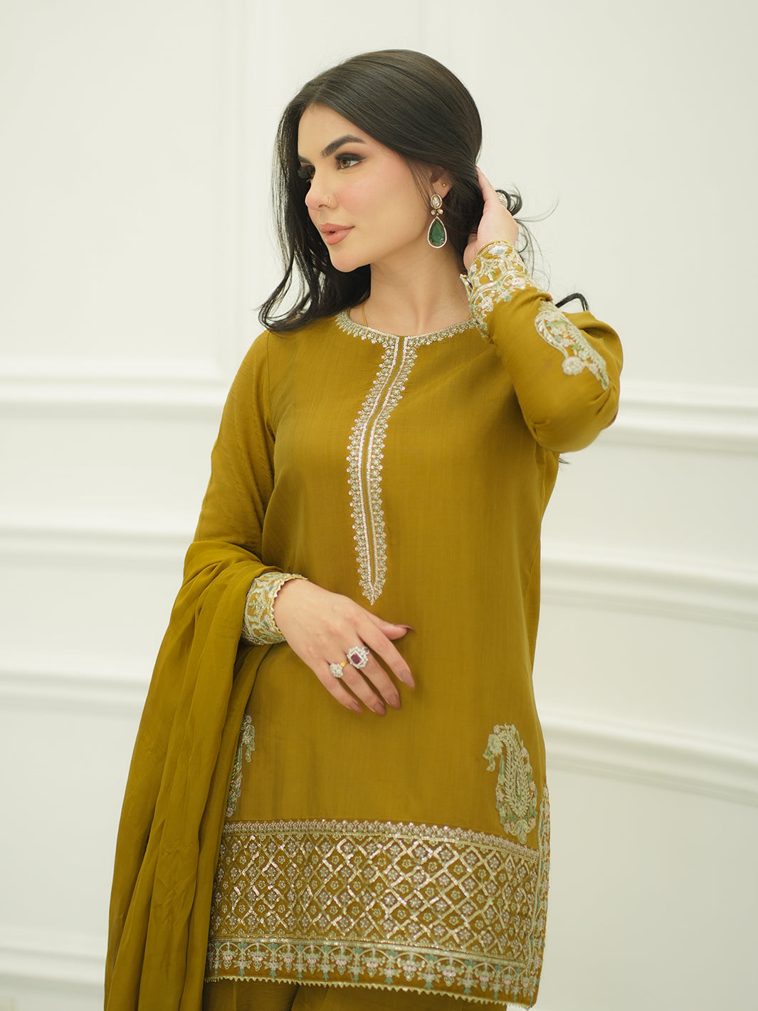 Faiza Faisal | Mayal Festive Pret 25 | MEHRU - Official Faiza Faisal stockist in UK - Sakeena London
