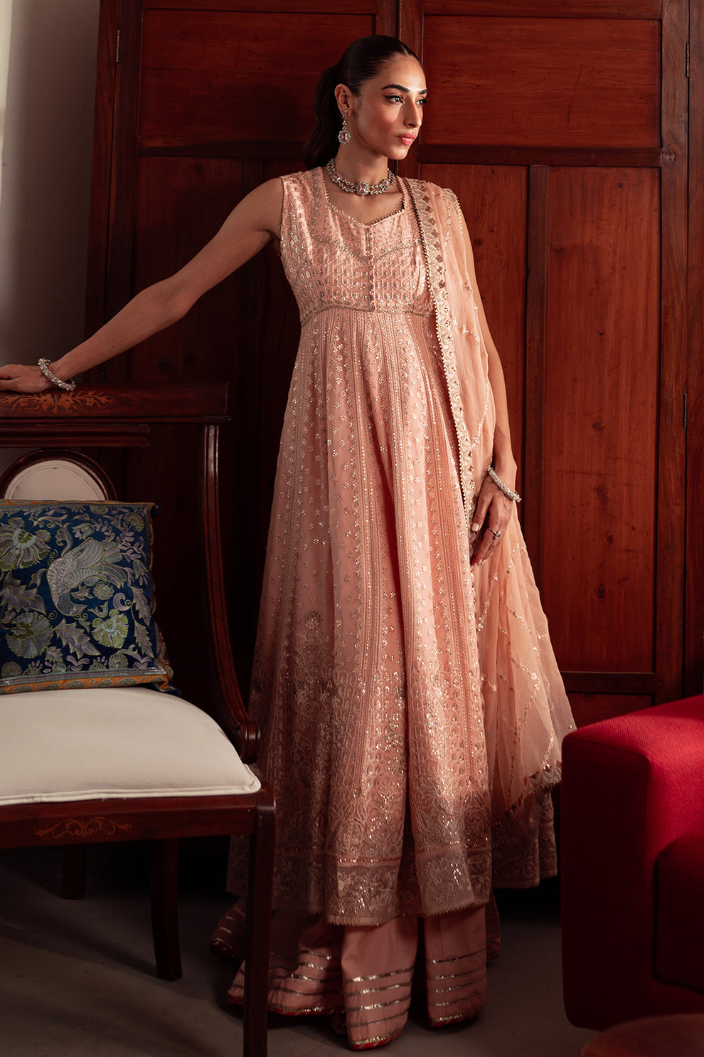 Neeshay | Dastaan Luxury Chiffon | Mehrbano - Official Neeshay stockist in UK - Sakeena London