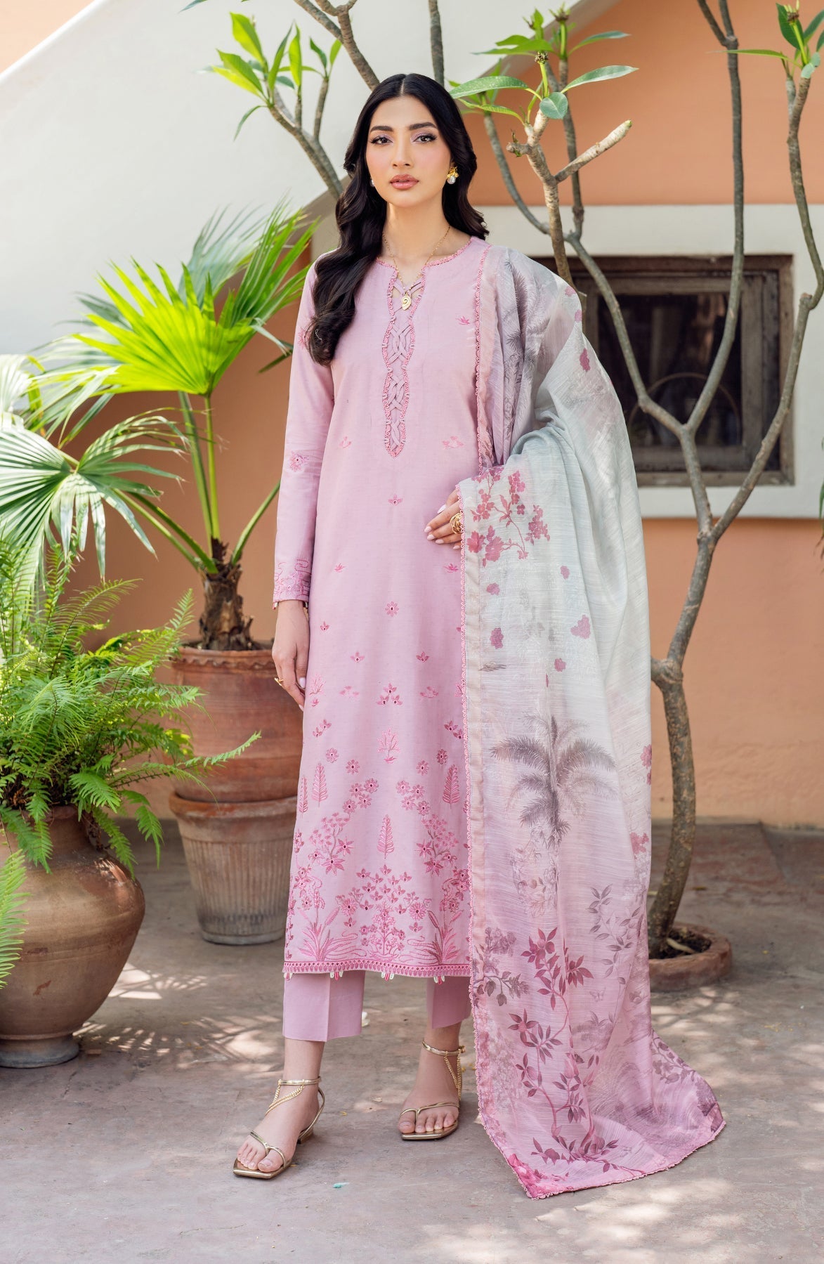 Zarif | Nura Textured Lawn 25 | JEEM - Official Zarif stockist in UK - Sakeena London