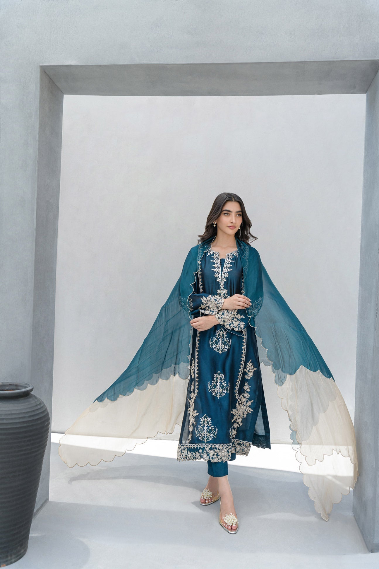 Flairs Studio | Luxury Pret | Peacock - Official Flairs Studio stockist in UK - Sakeena London