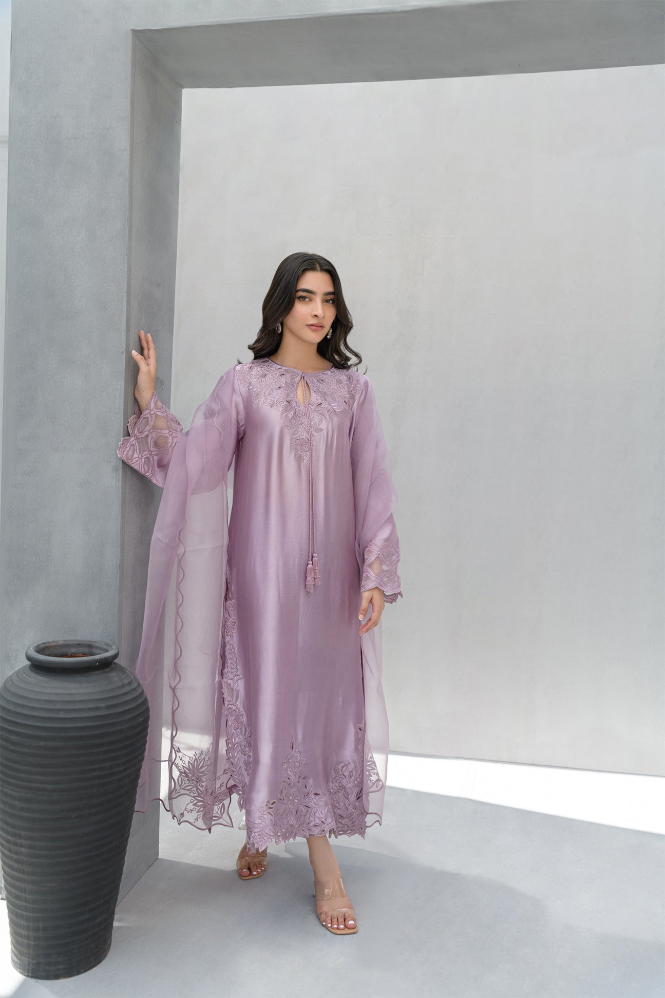 Flairs Studio | Luxury Pret | Lilac - Official Flairs Studio stockist in UK - Sakeena London