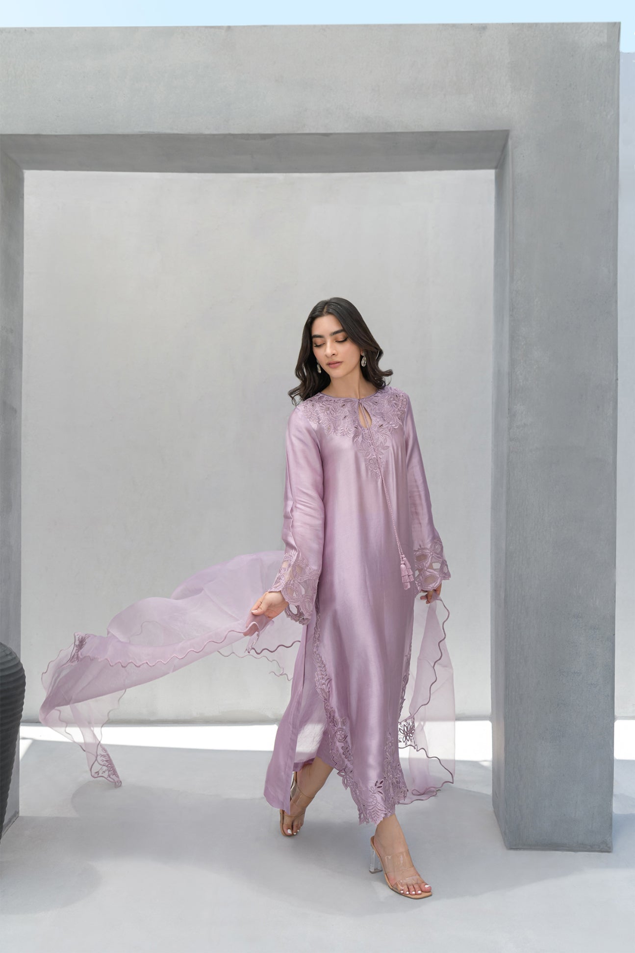 Flairs Studio | Luxury Pret | Lilac - Official Flairs Studio stockist in UK - Sakeena London