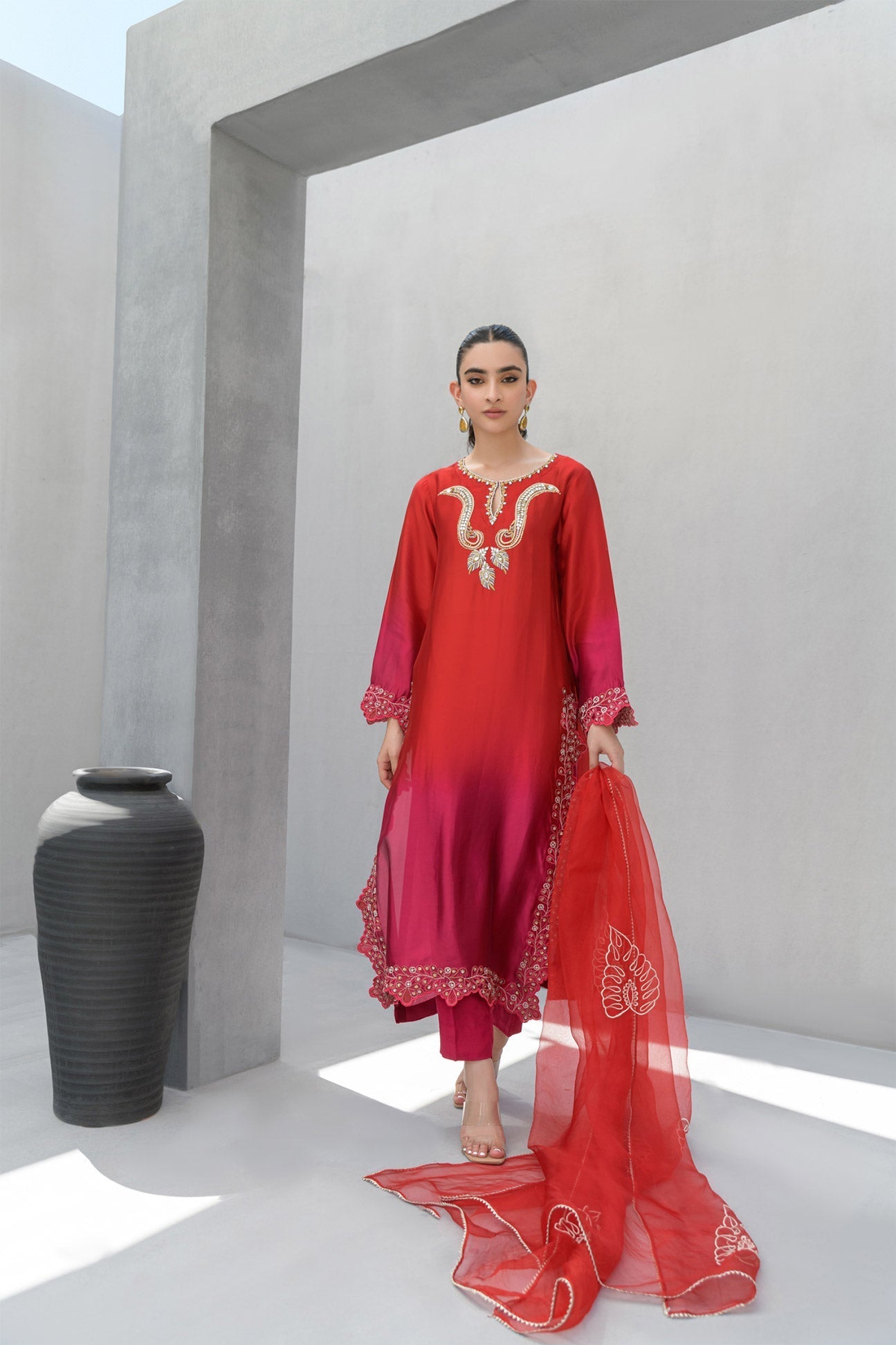 Flairs Studio | Luxury Pret | Cherry - Official Flairs Studio stockist in UK - Sakeena London