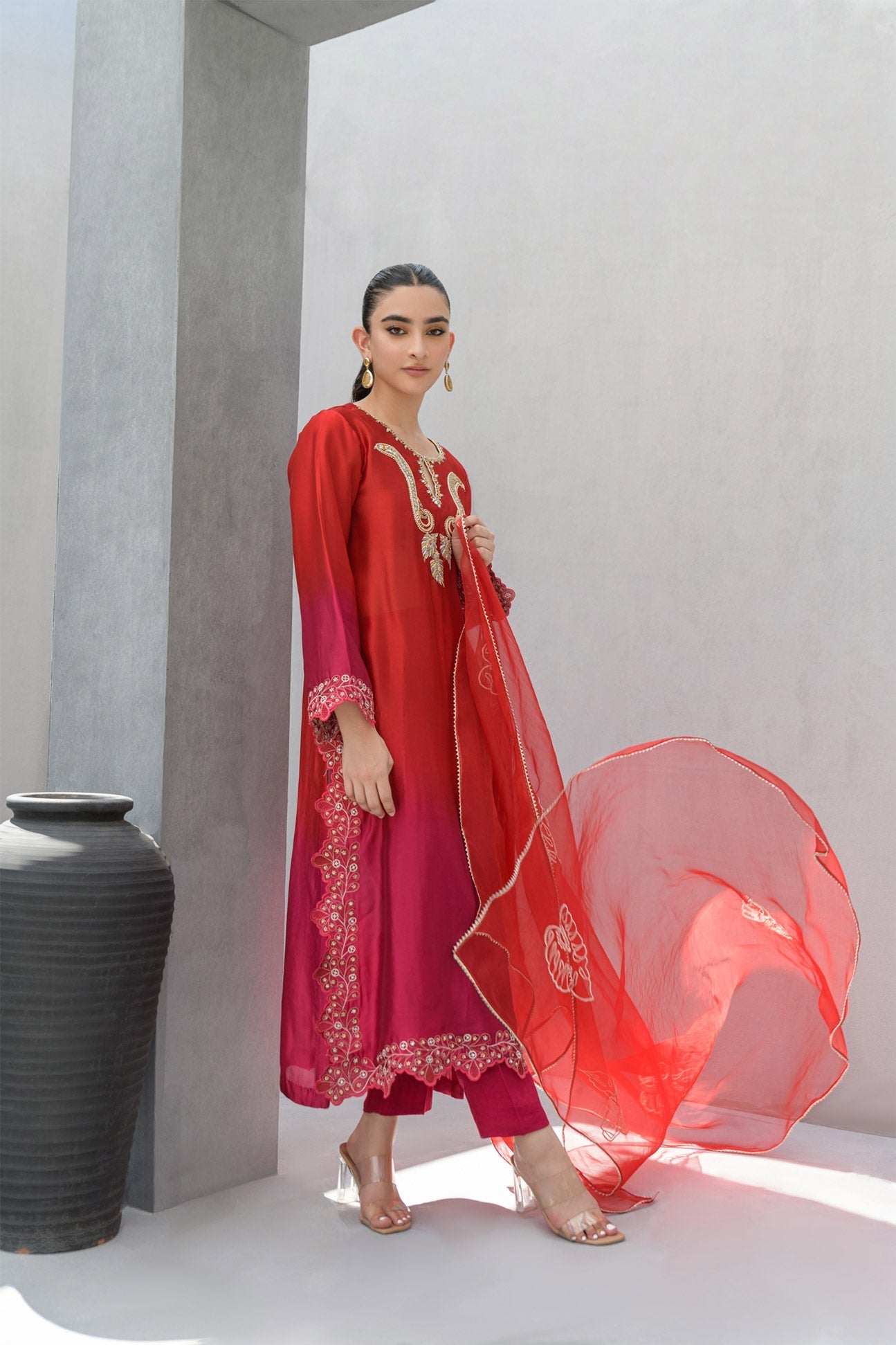 Flairs Studio | Luxury Pret | Cherry - Official Flairs Studio stockist in UK - Sakeena London