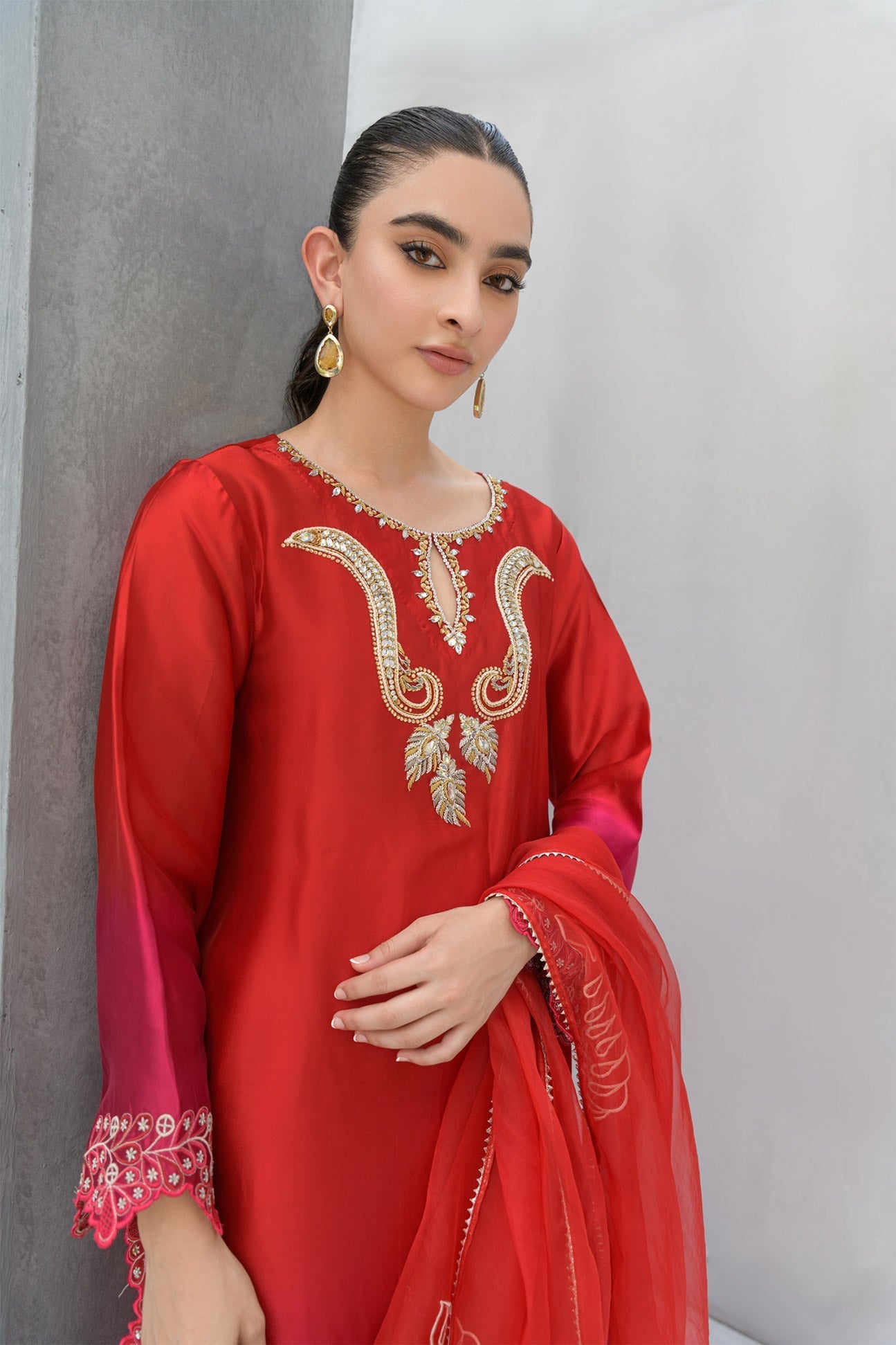 Flairs Studio | Luxury Pret | Cherry - Official Flairs Studio stockist in UK - Sakeena London