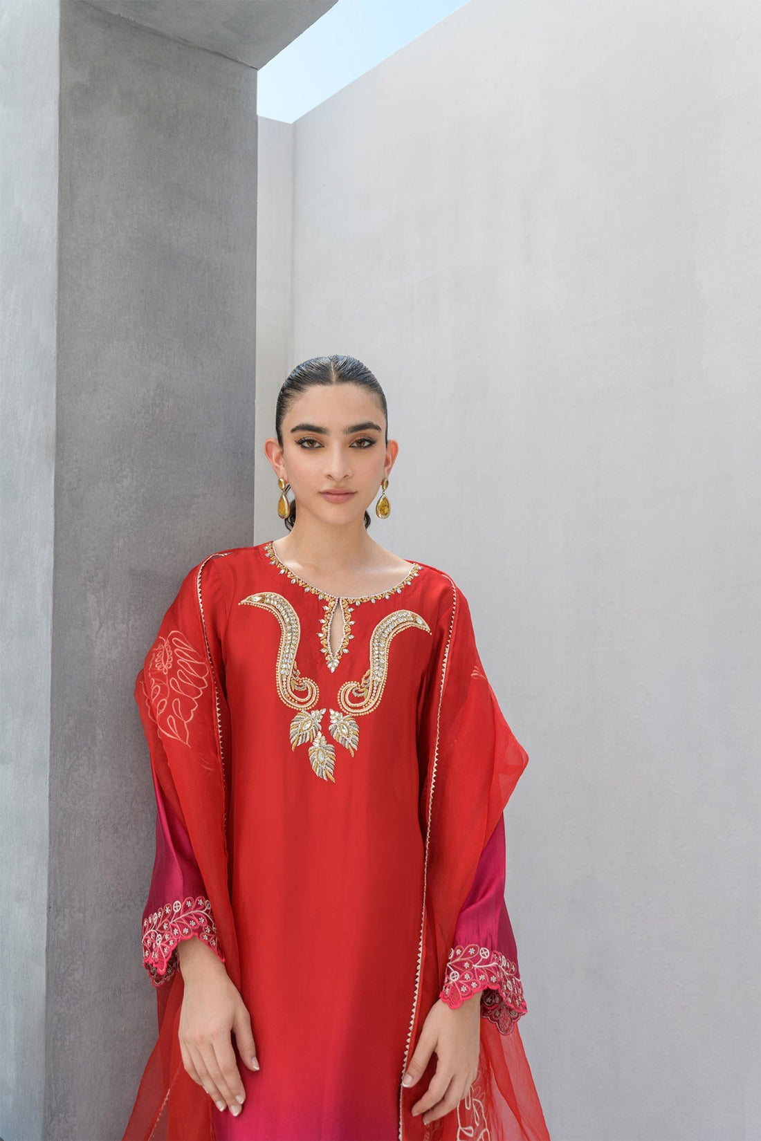 Flairs Studio | Luxury Pret | Cherry - Official Flairs Studio stockist in UK - Sakeena London