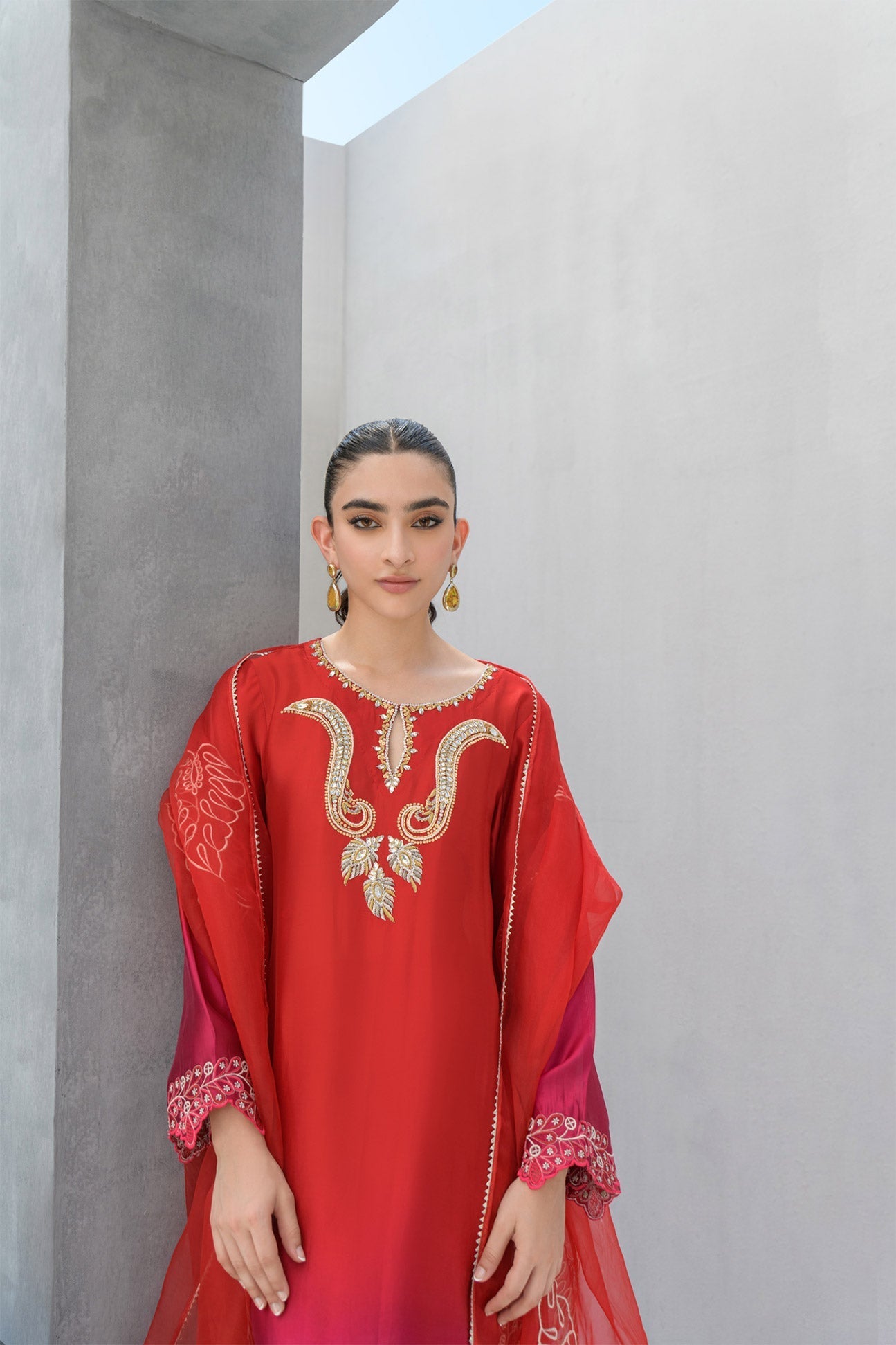Flairs Studio | Luxury Pret | Cherry - Official Flairs Studio stockist in UK - Sakeena London