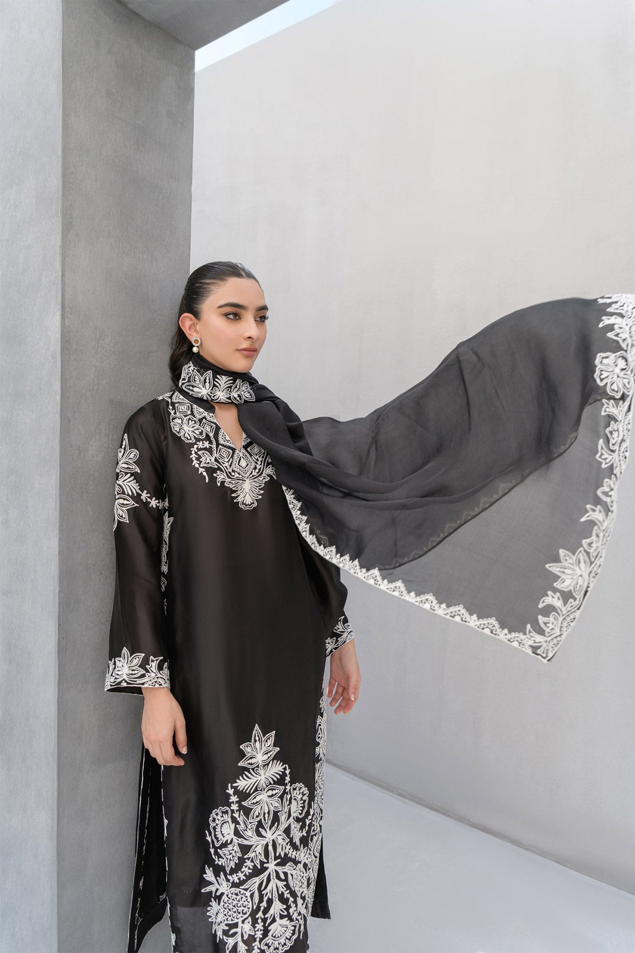 Flairs Studio | Luxury Pret | Midnight - Official Flairs Studio stockist in UK - Sakeena London