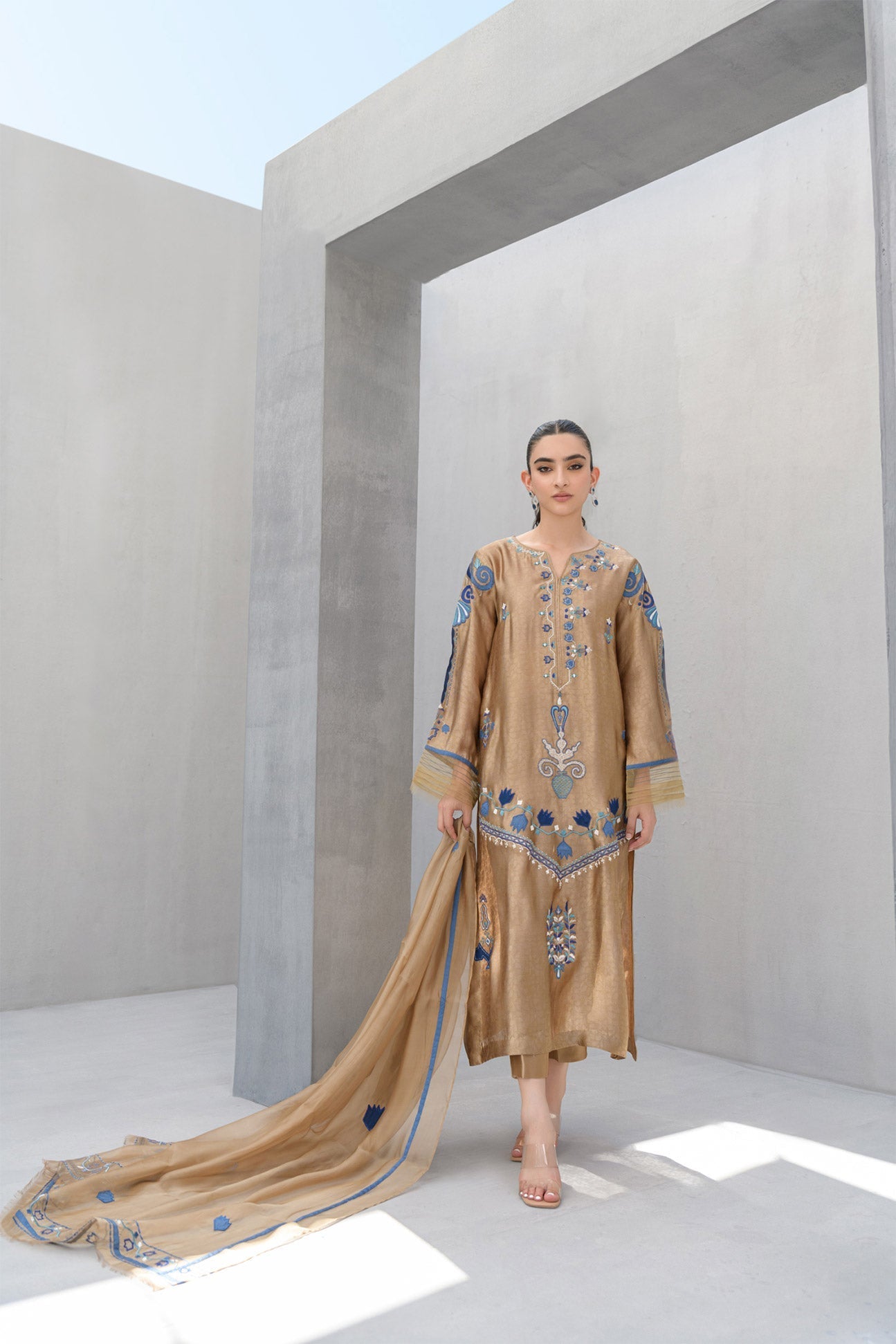 Flairs Studio | Luxury Pret | Sand - Official Flairs Studio stockist in UK - Sakeena London