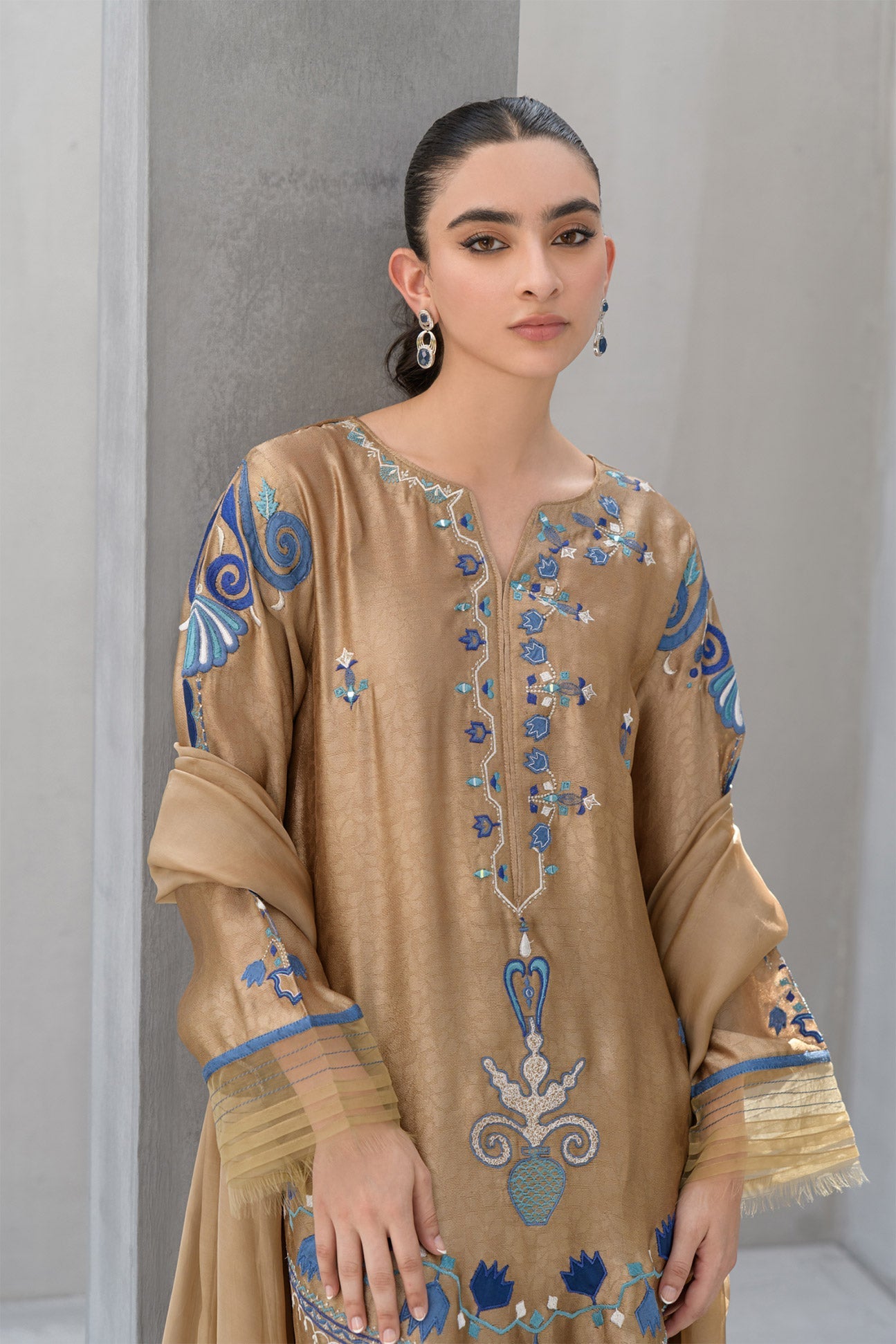 Flairs Studio | Luxury Pret | Sand - Official Flairs Studio stockist in UK - Sakeena London