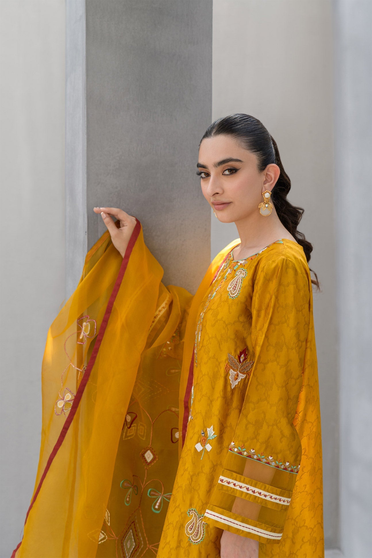 Flairs Studio | Luxury Pret | Saffron - Official Flairs Studio stockist in UK - Sakeena London
