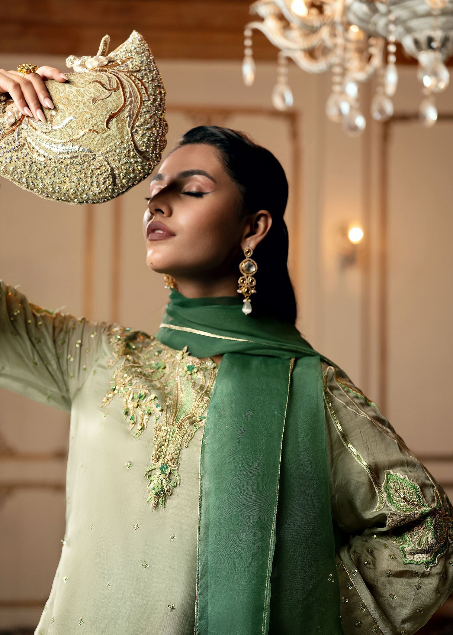 Jamnii | Delux Dream | Emerald Glow - Official Jamnii stockist in UK - Sakeena London