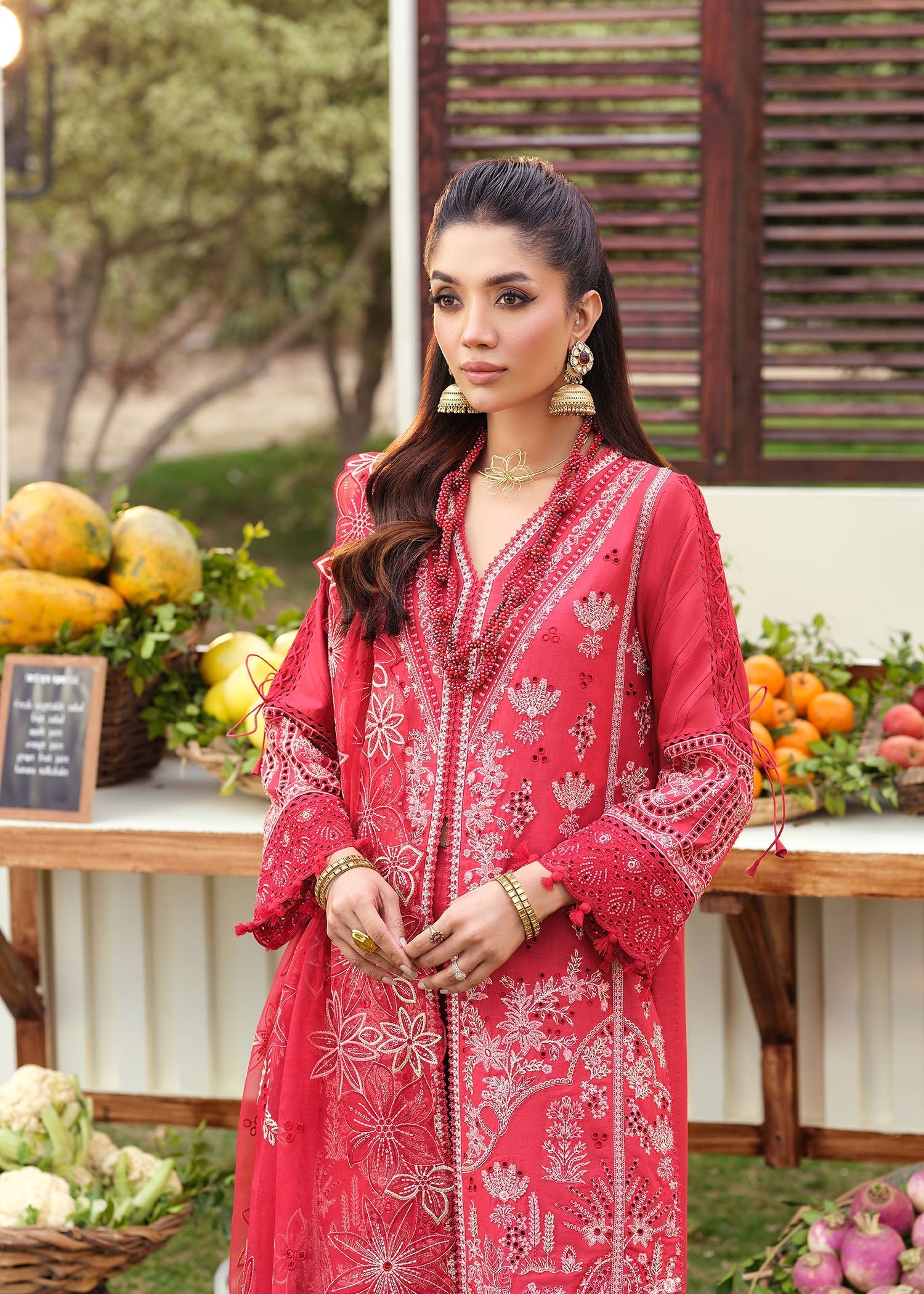 Zarizaa | Echelon Lawn | ROSEMIRA - Official Zarizaa stockist in UK - Sakeena London
