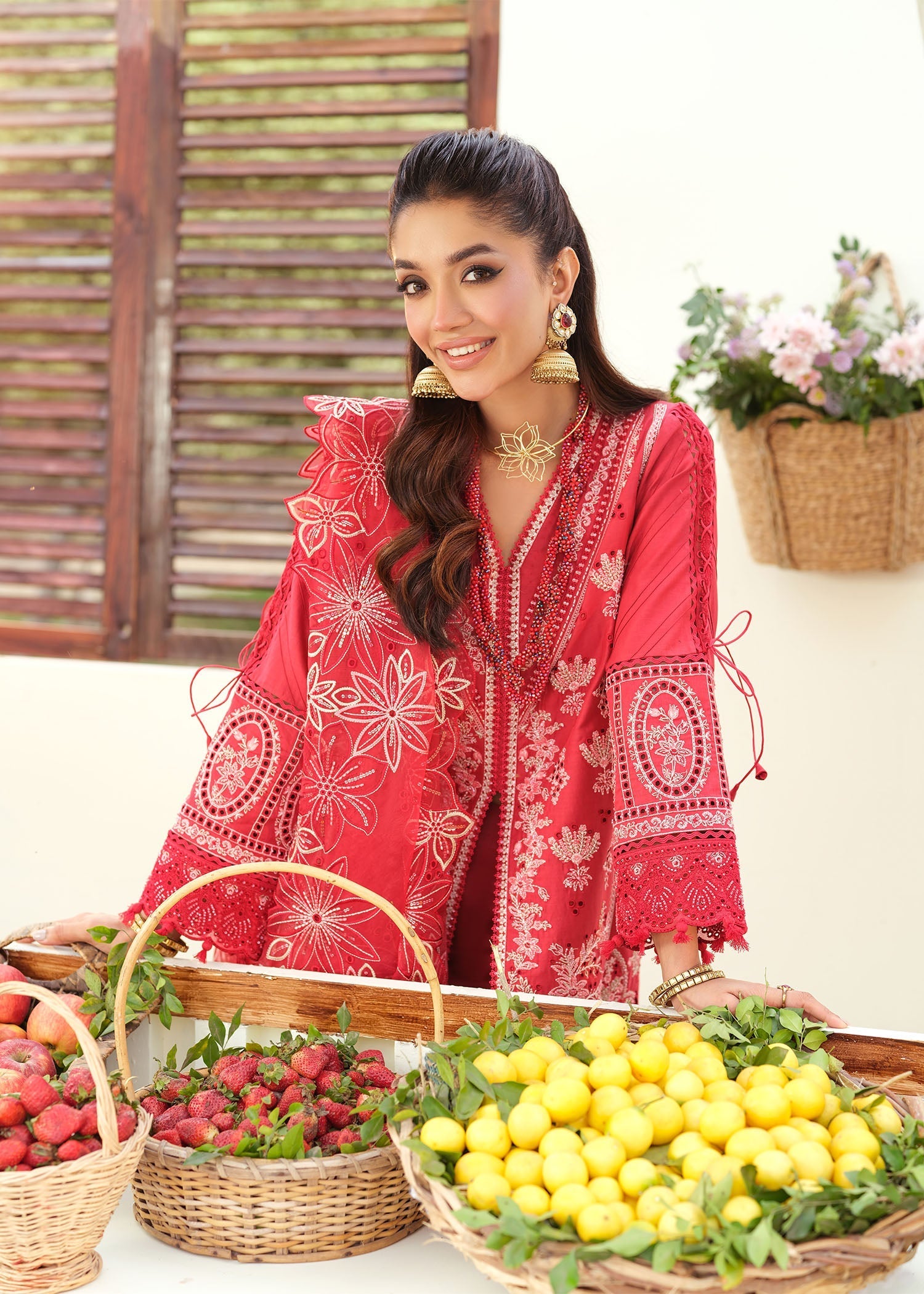 Zarizaa | Echelon Lawn | ROSEMIRA - Official Zarizaa stockist in UK - Sakeena London