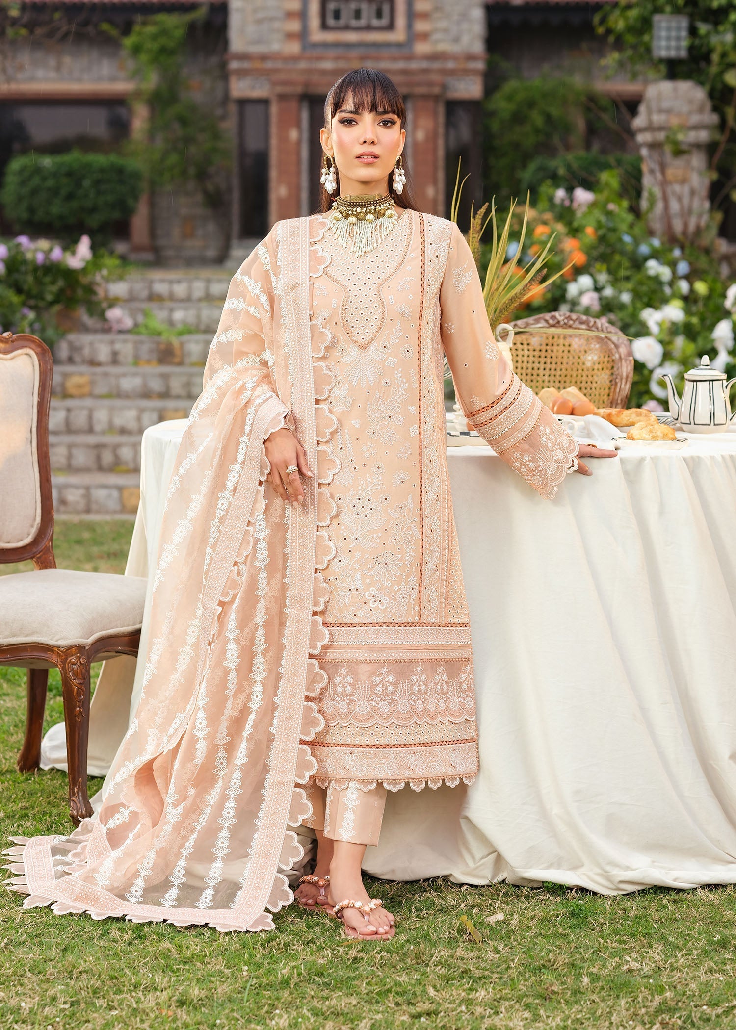 Zarizaa | Echelon Lawn | LUMITON - Official Zarizaa stockist in UK - Sakeena London