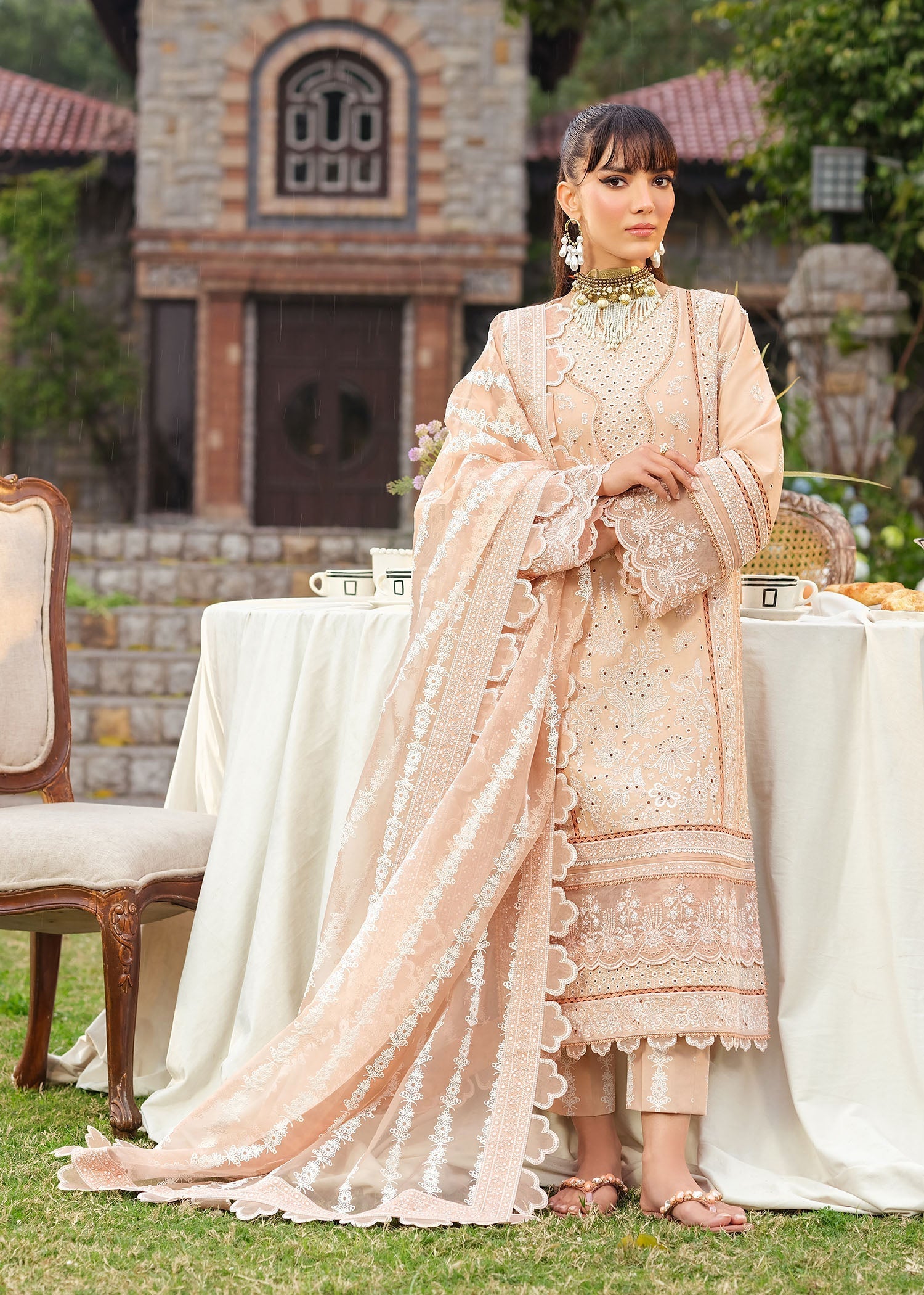 Zarizaa | Echelon Lawn | LUMITON - Official Zarizaa stockist in UK - Sakeena London