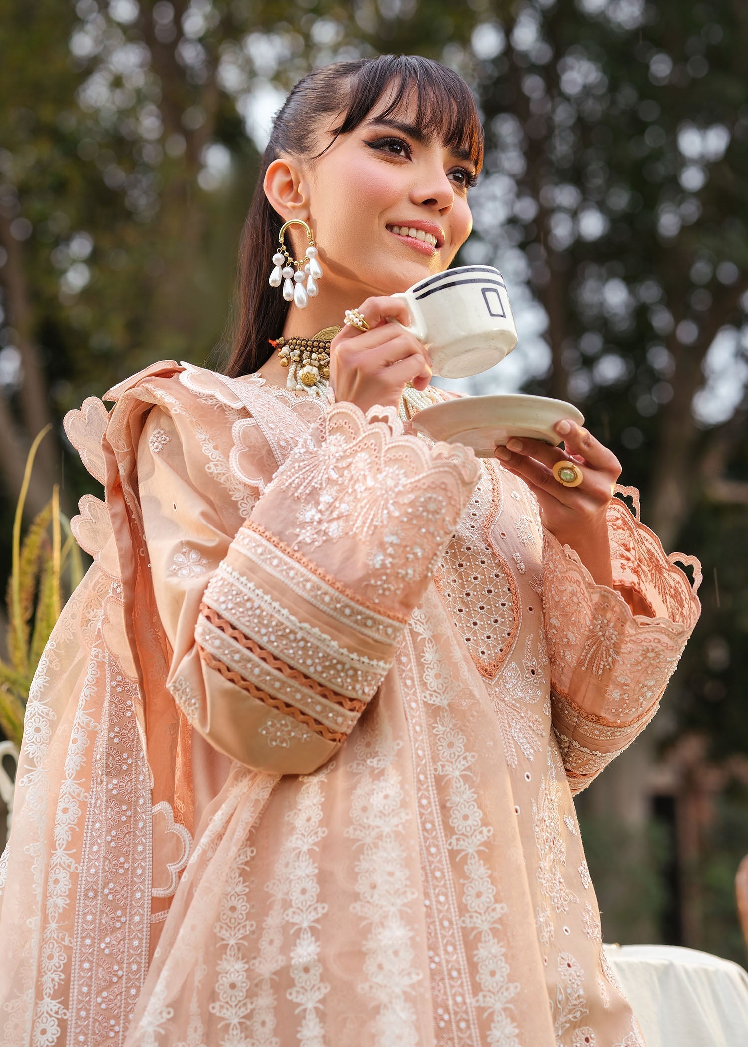 Zarizaa | Echelon Lawn | LUMITON - Official Zarizaa stockist in UK - Sakeena London
