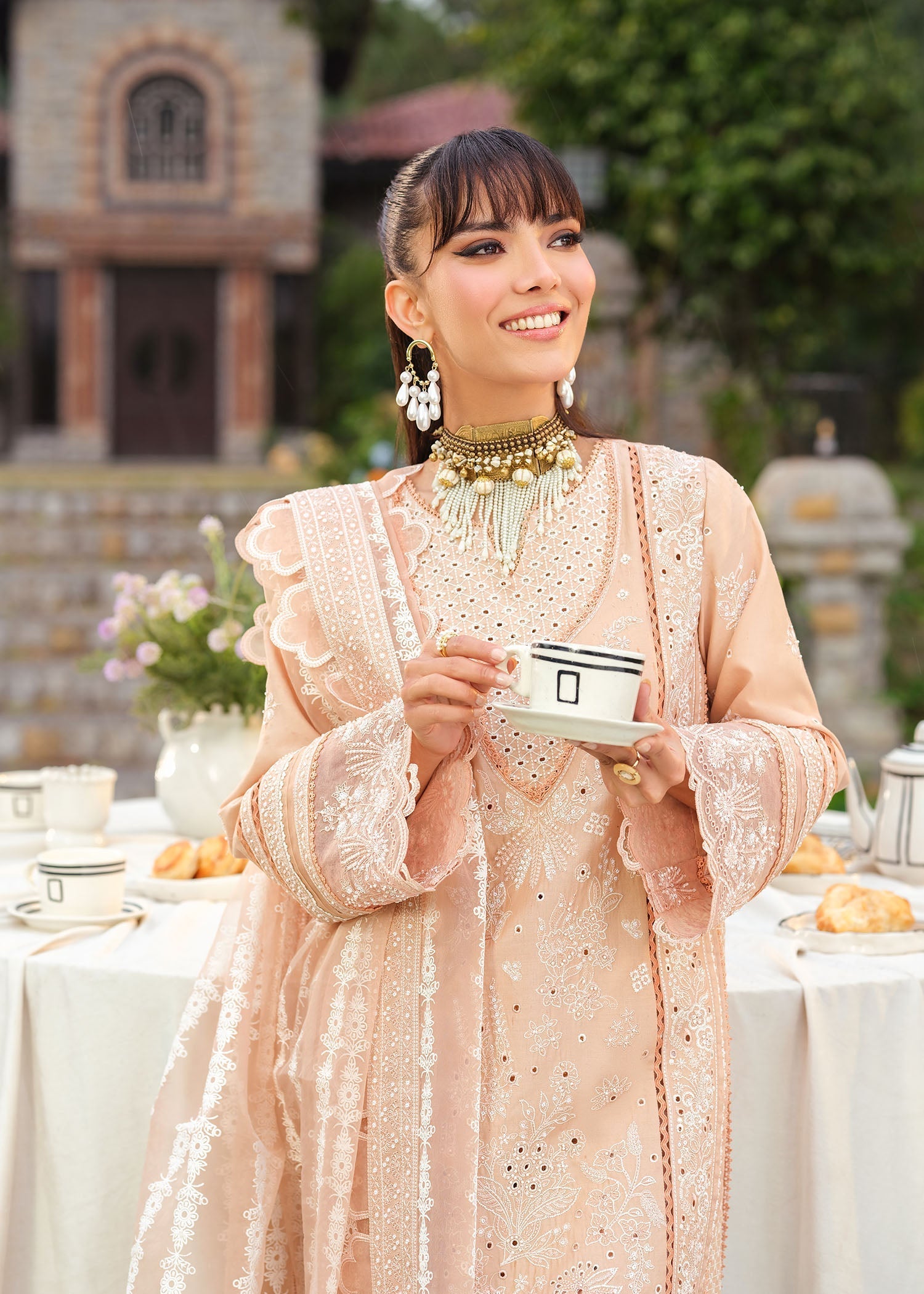 Zarizaa | Echelon Lawn | LUMITON - Official Zarizaa stockist in UK - Sakeena London