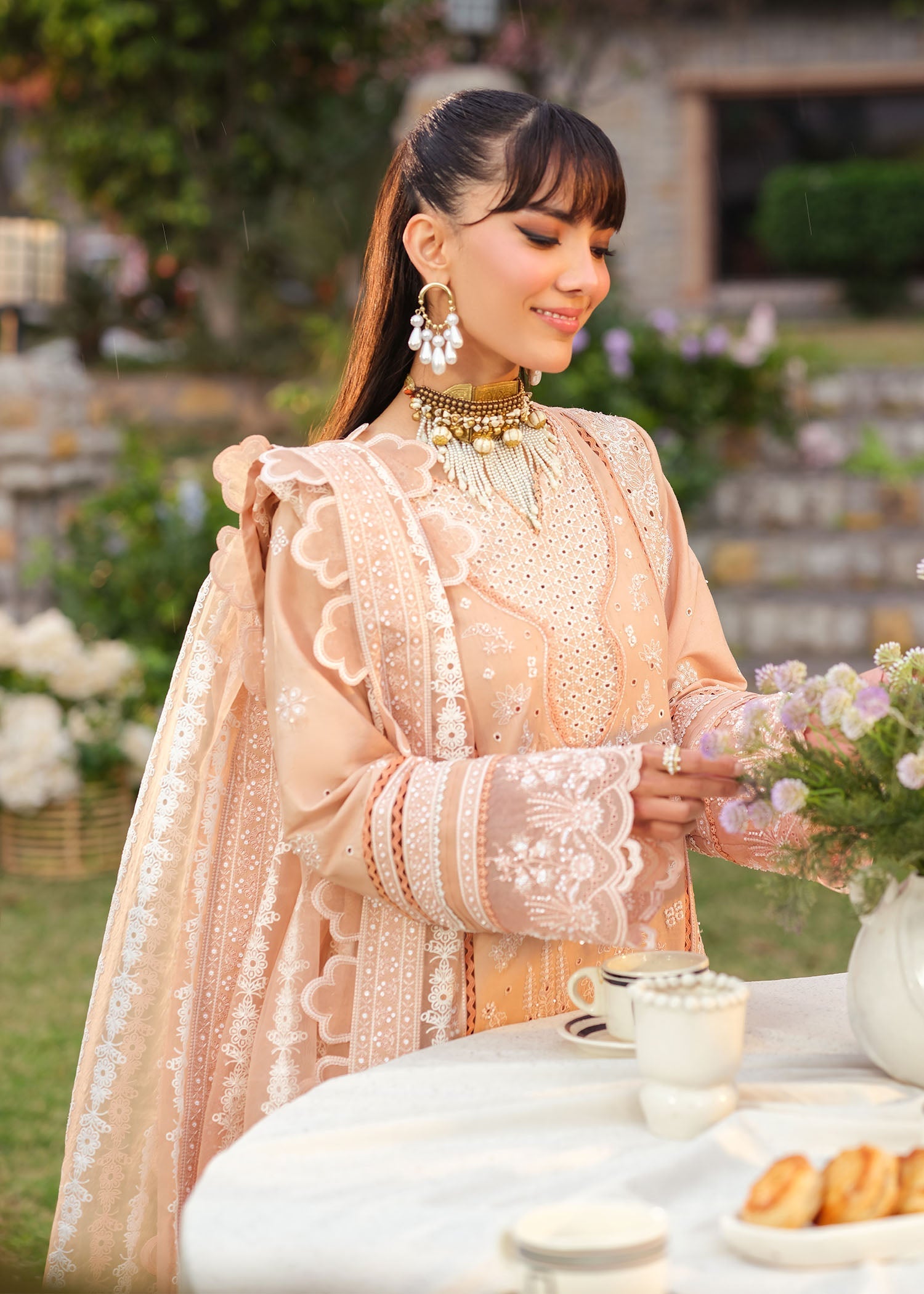 Zarizaa | Echelon Lawn | LUMITON - Official Zarizaa stockist in UK - Sakeena London