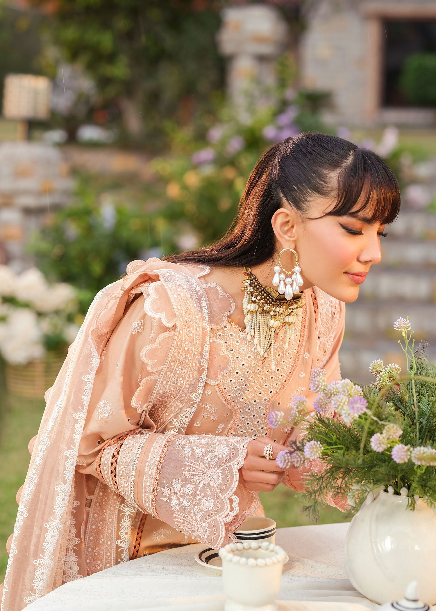 Zarizaa | Echelon Lawn | LUMITON - Official Zarizaa stockist in UK - Sakeena London