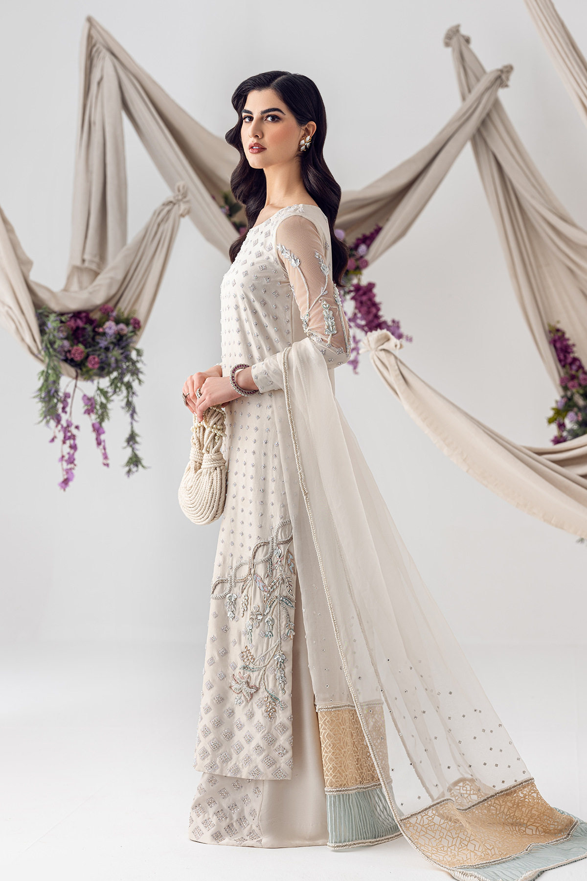 Ayesha and Usman | Balcony Luxury Pret | WATER LILY - Official Ayesha and Usman stockist in UK - Sakeena London