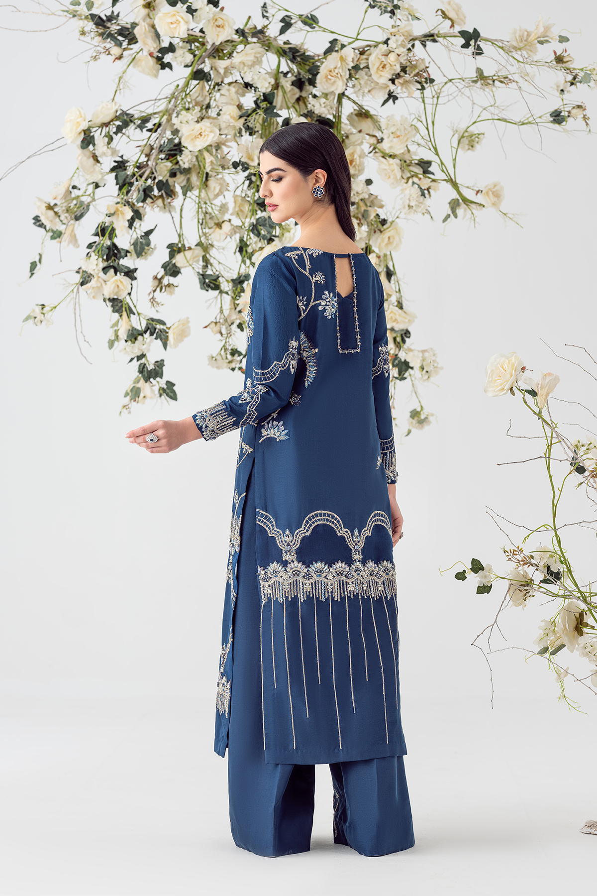 Ayesha and Usman | Balcony Luxury Pret | BLUE OPAL - Official Ayesha and Usman stockist in UK - Sakeena London