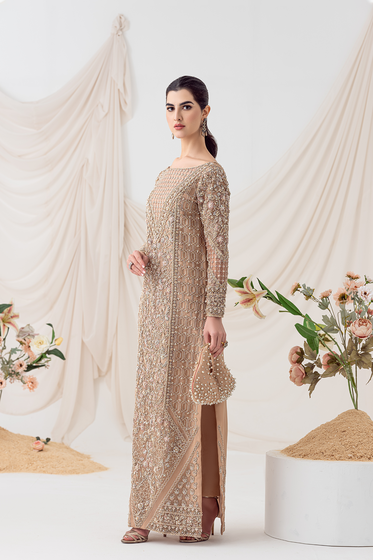 Ayesha and Usman | Balcony Luxury Pret | ROSE CLOUD - Official Ayesha and Usman stockist in UK - Sakeena London
