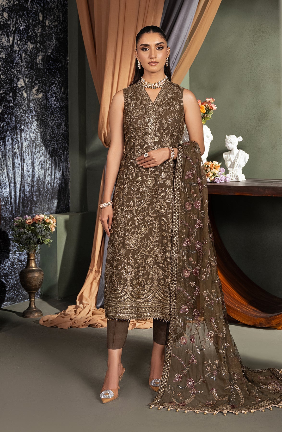 Zarif | Heritage Formals | ZHF 06 ZHALAY - Official Zarif stockist in UK - Sakeena London