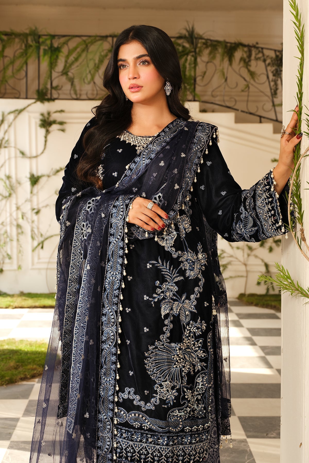 Raeesa Premium | Sheen Luxury Velvet | Nura - Official Raeesa Premium stockist in UK - Sakeena London