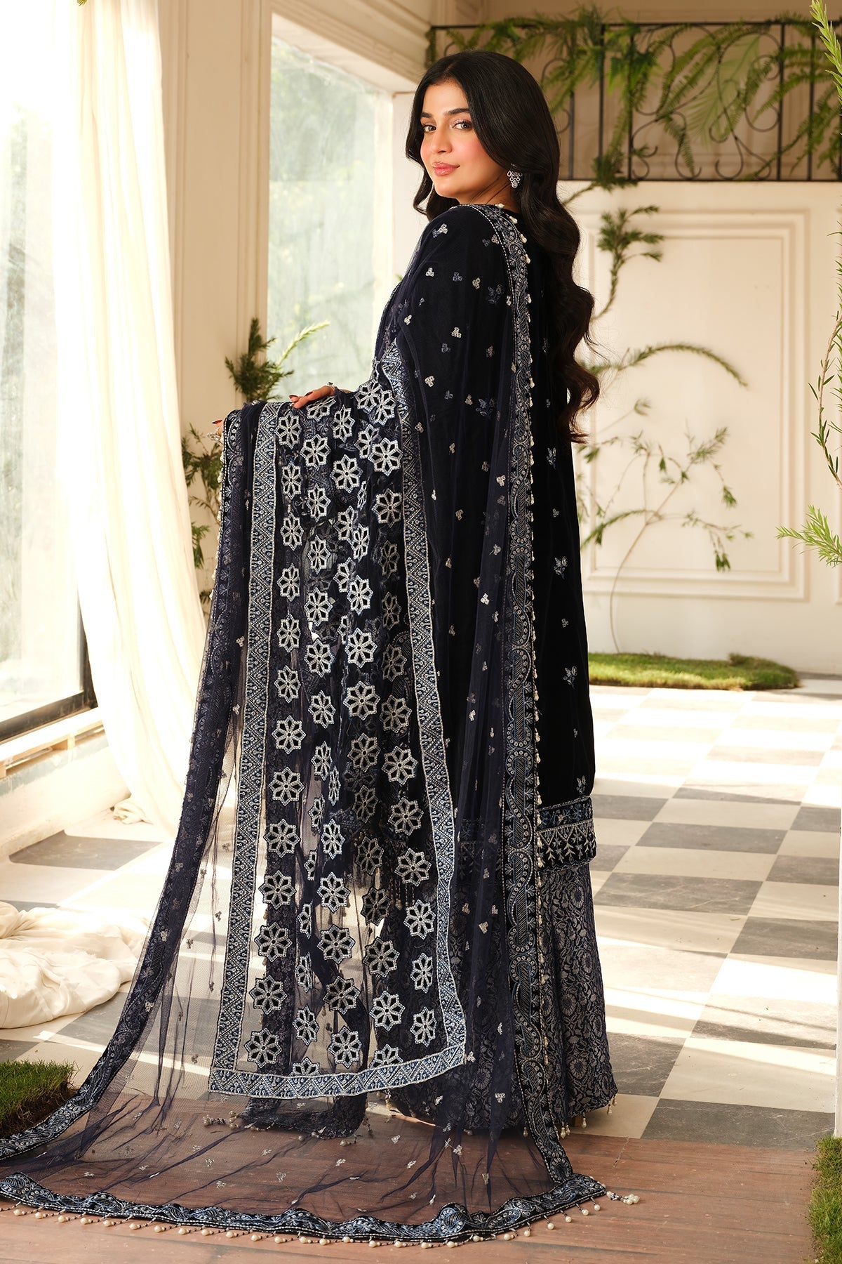 Raeesa Premium | Sheen Luxury Velvet | Nura - Official Raeesa Premium stockist in UK - Sakeena London