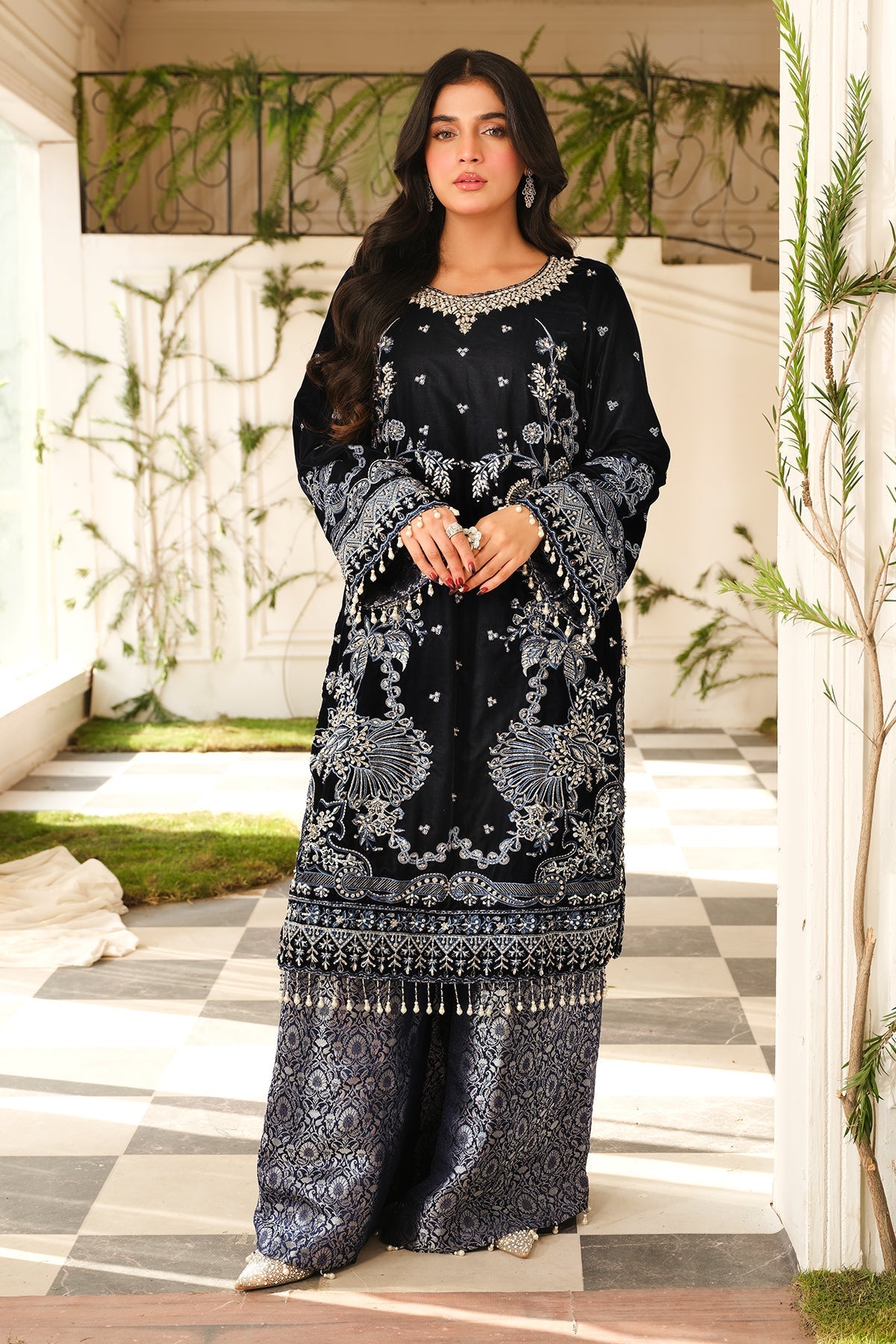 Raeesa Premium | Sheen Luxury Velvet | Nura - Official Raeesa Premium stockist in UK - Sakeena London