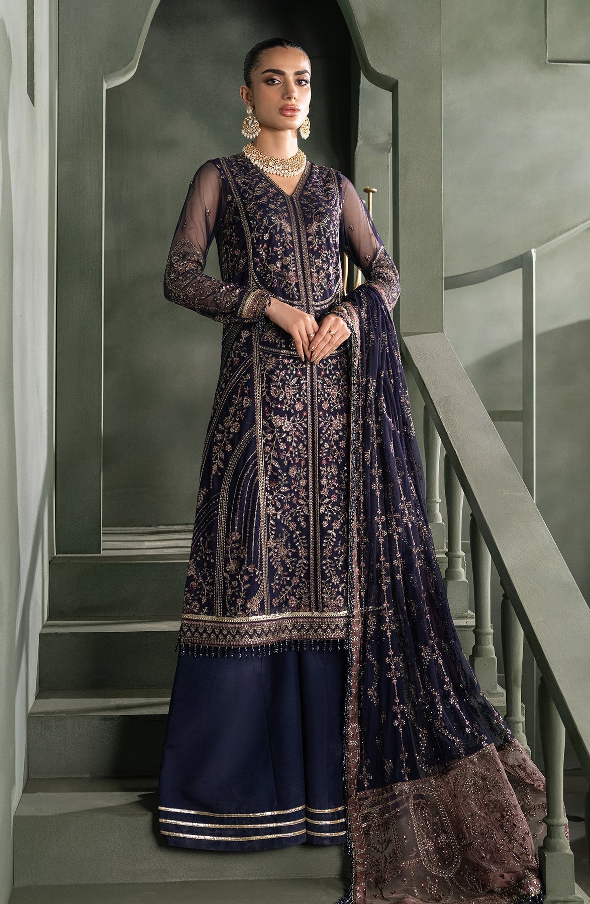 Zarif | Heritage Formals | ZHF 08 SIRENE - Official Zarif stockist in UK - Sakeena London