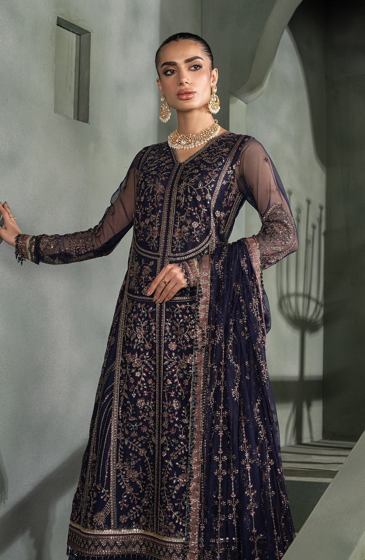 Zarif | Heritage Formals | ZHF 08 SIRENE - Official Zarif stockist in UK - Sakeena London