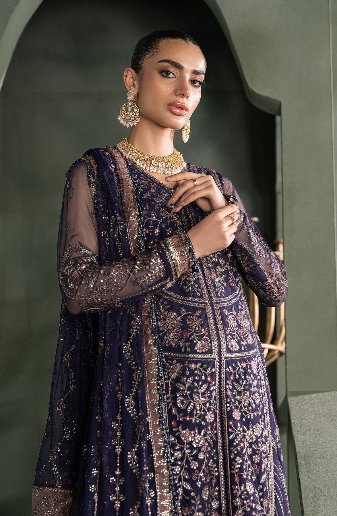 Zarif | Heritage Formals | ZHF 08 SIRENE - Official Zarif stockist in UK - Sakeena London
