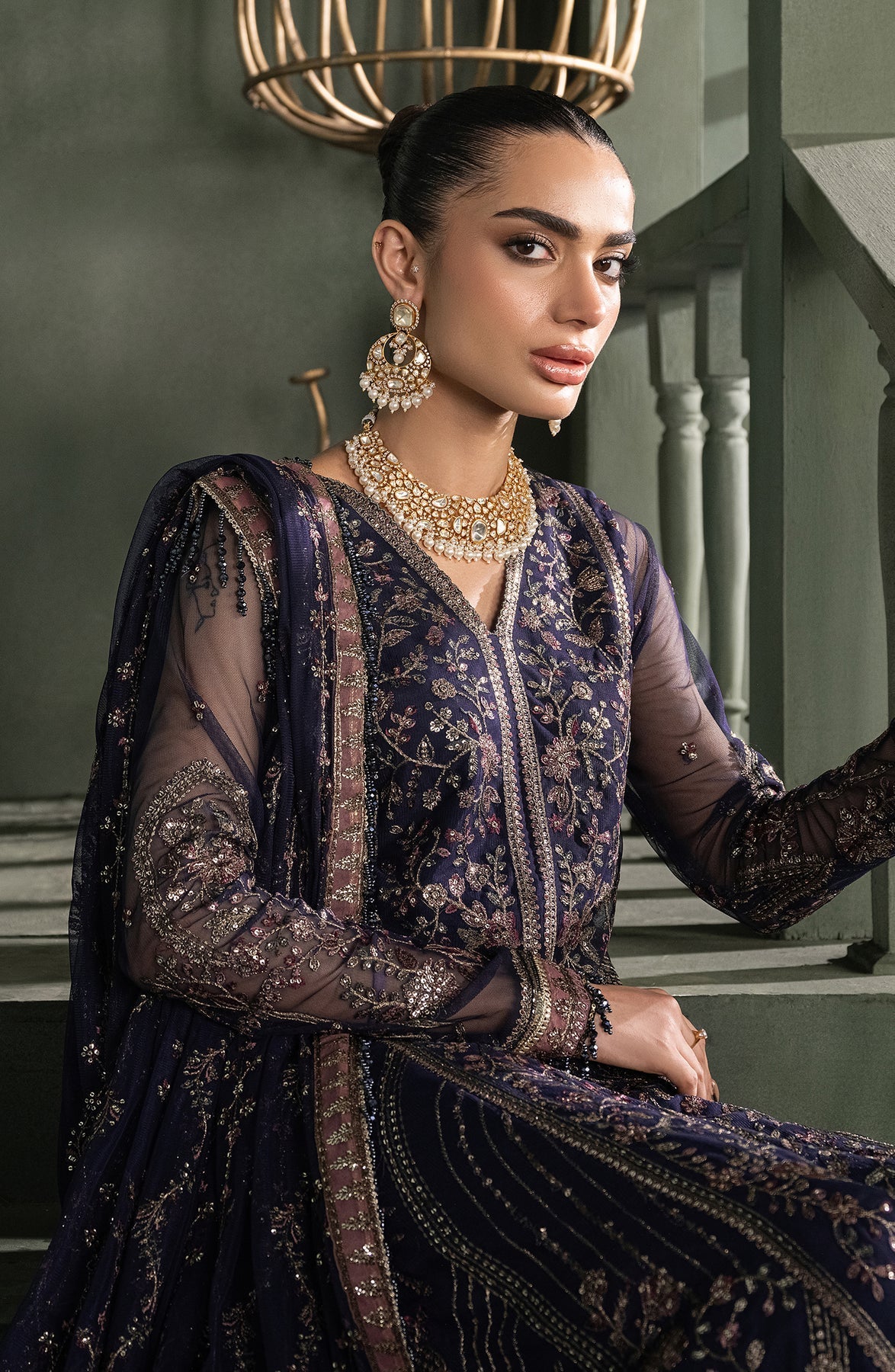 Zarif | Heritage Formals | ZHF 08 SIRENE - Official Zarif stockist in UK - Sakeena London