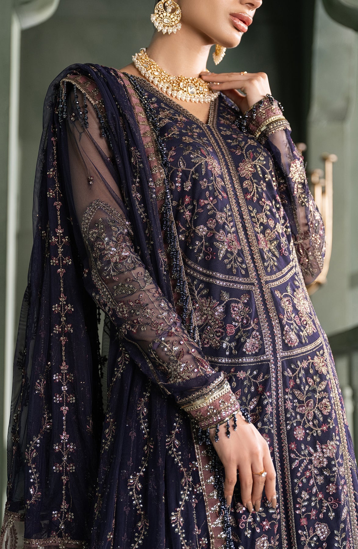 Zarif | Heritage Formals | ZHF 08 SIRENE - Official Zarif stockist in UK - Sakeena London