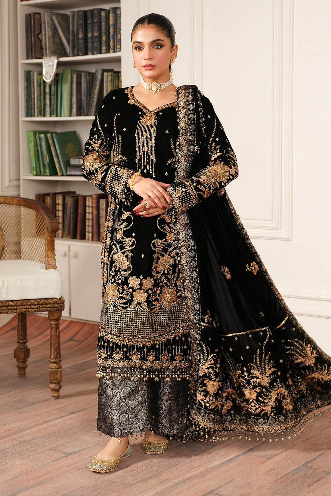 Raeesa Premium | Sheen Luxury Velvet | Naz - Official Raeesa Premium stockist in UK - Sakeena London