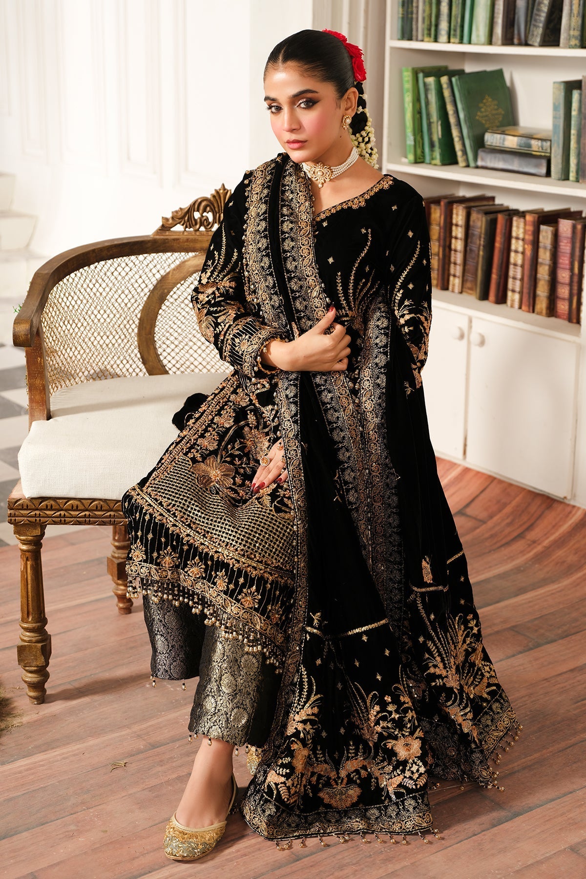 Raeesa Premium | Sheen Luxury Velvet | Naz - Official Raeesa Premium stockist in UK - Sakeena London