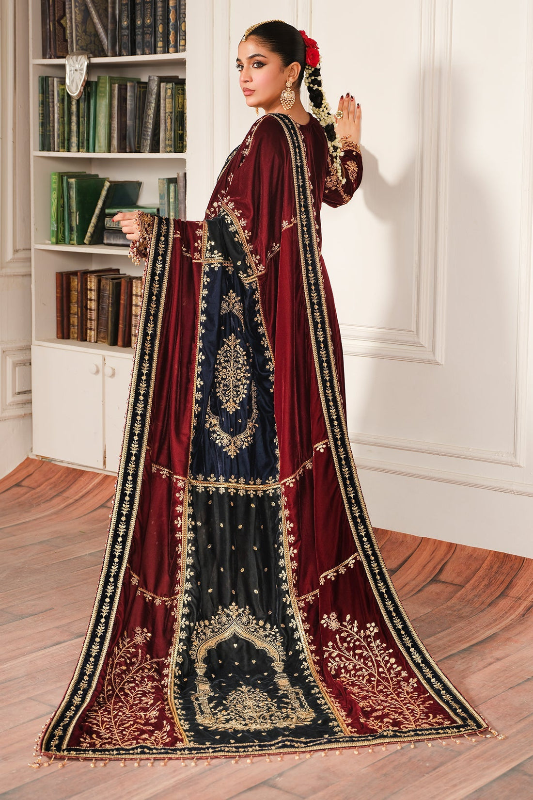 Raeesa Premium | Sheen Luxury Velvet | Sitara - Official Raeesa Premium stockist in UK - Sakeena London